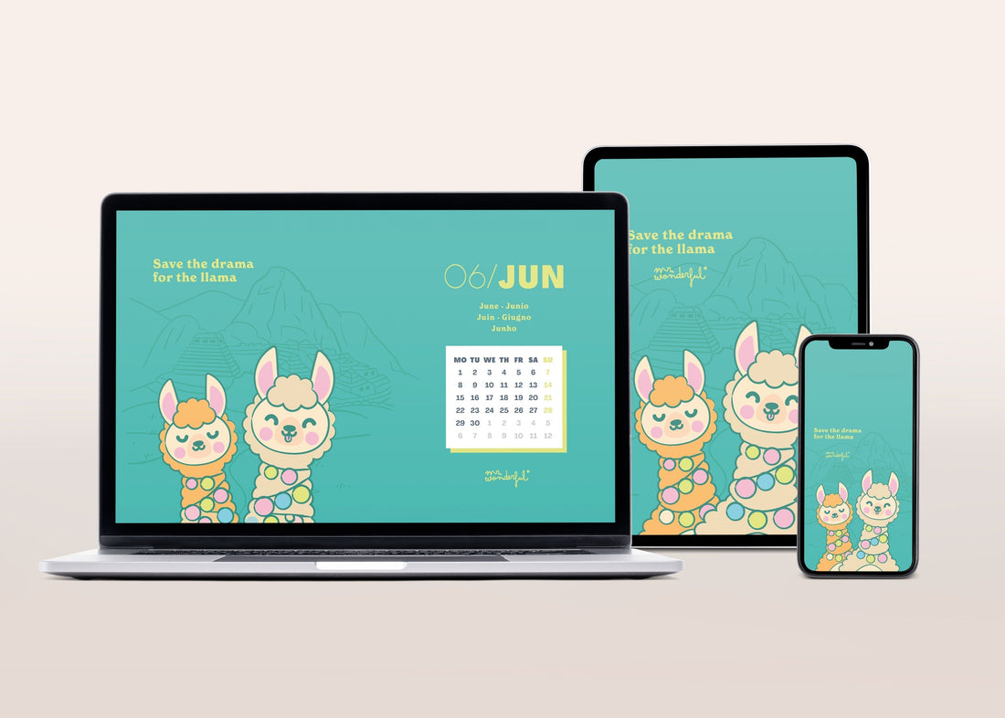 Descarga el calendario de junio de Mr. Wonderful