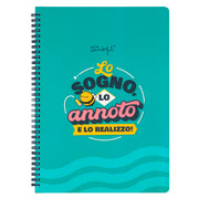 Caderno A4 - Sonho, escrevo e realizo! 