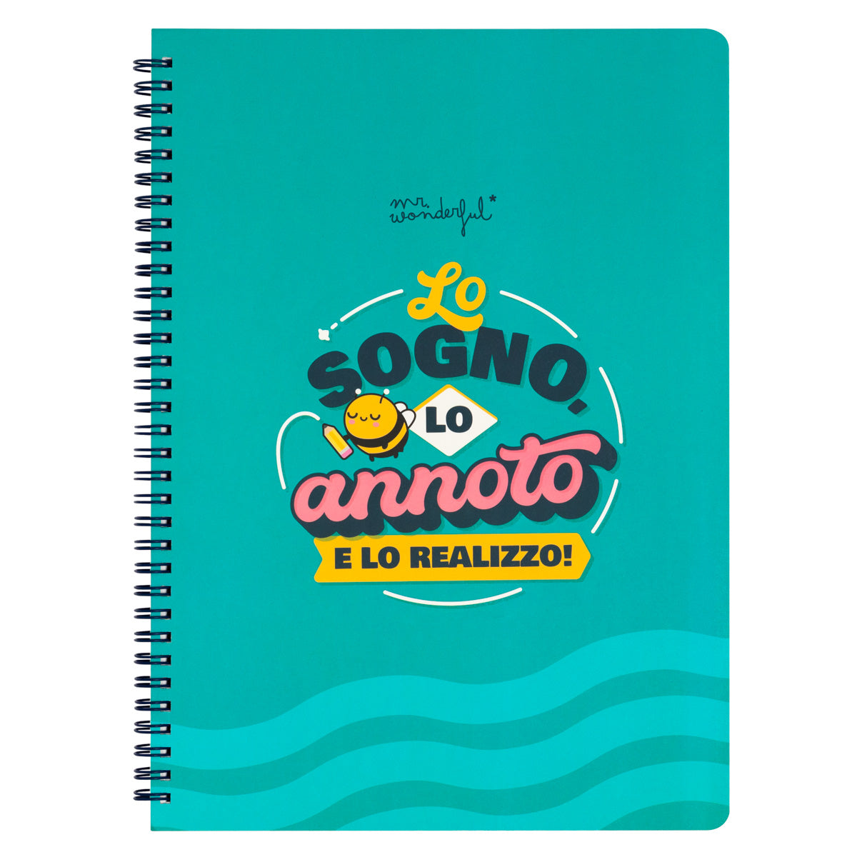 Caderno A4 - Sonho, escrevo e realizo! 