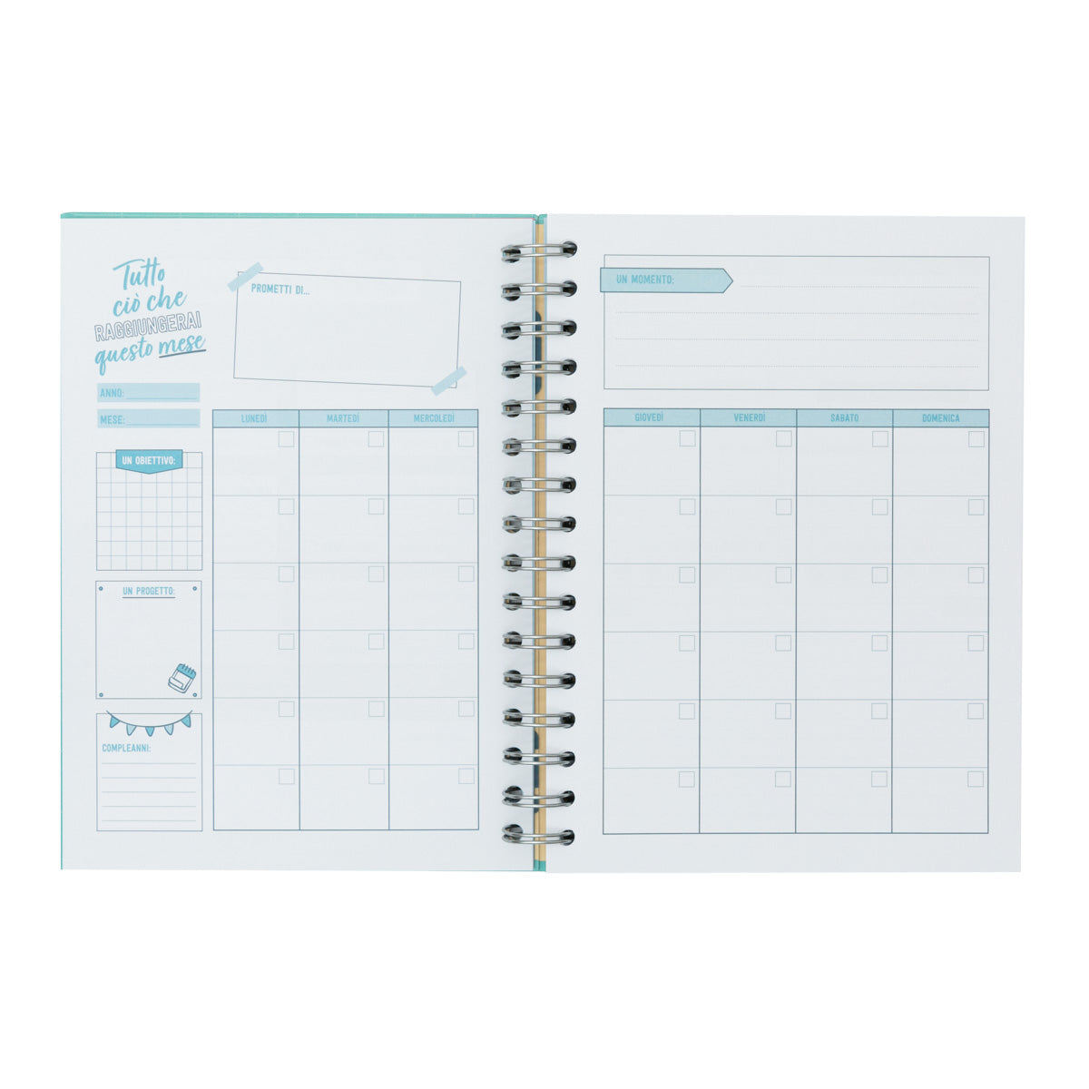 Planner di produttività - Programmi, sogni e tante sfide