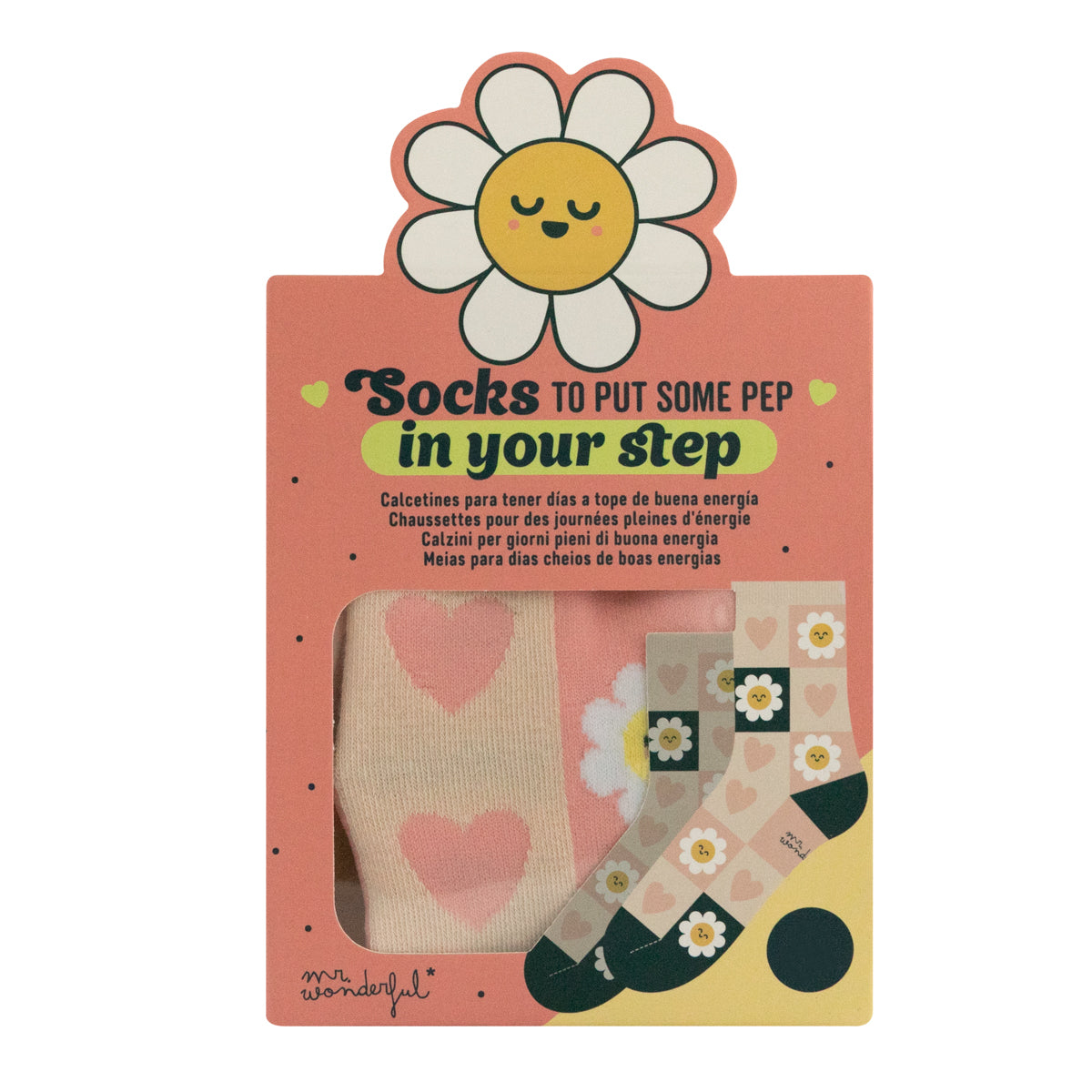 Socks size 39-41 - Daisies