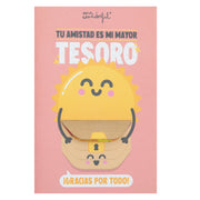 Postal - Tu amistad es mi mayor tesoro, ¡gracias por todo!.