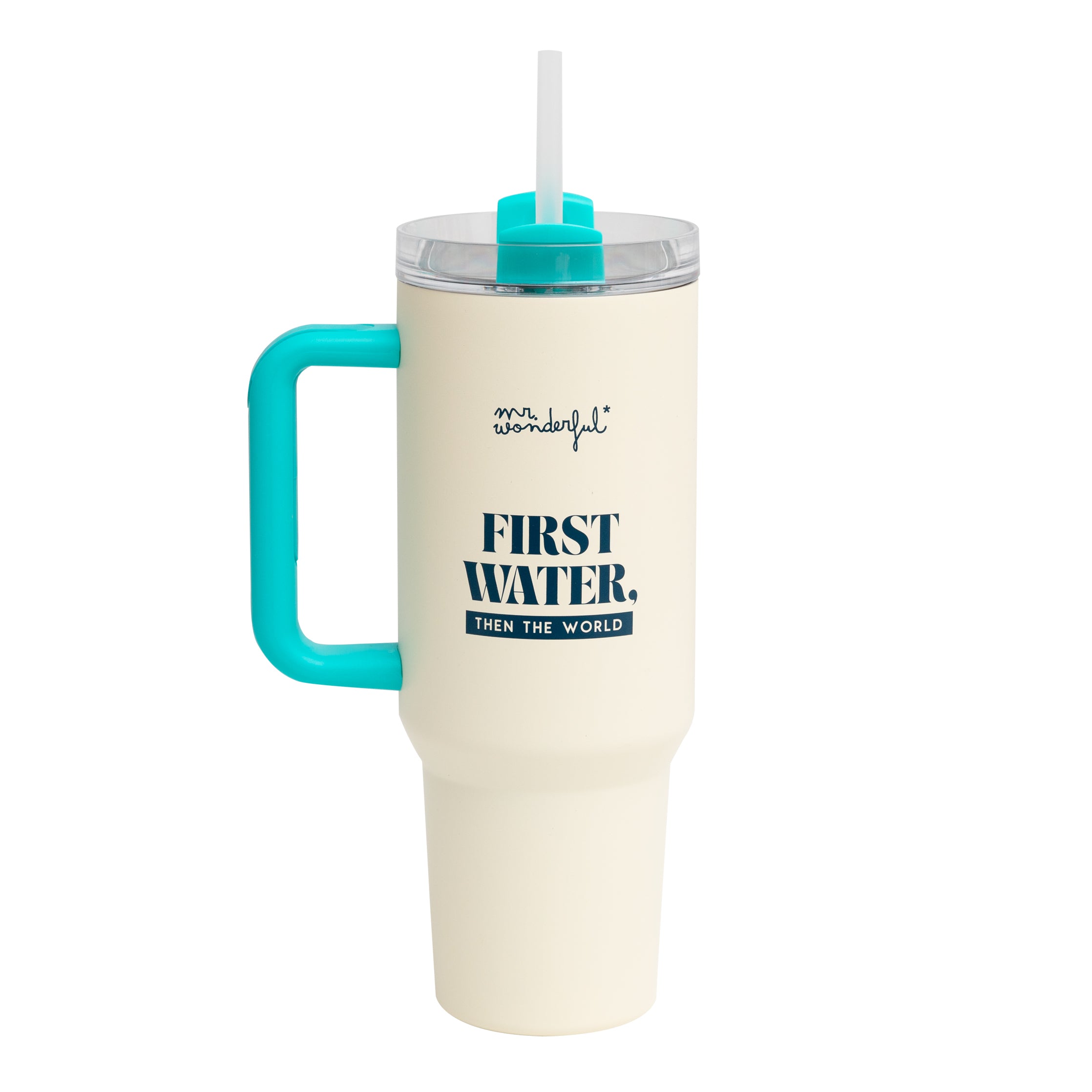 Taza térmica de 1.2 litros - First water, then the world.