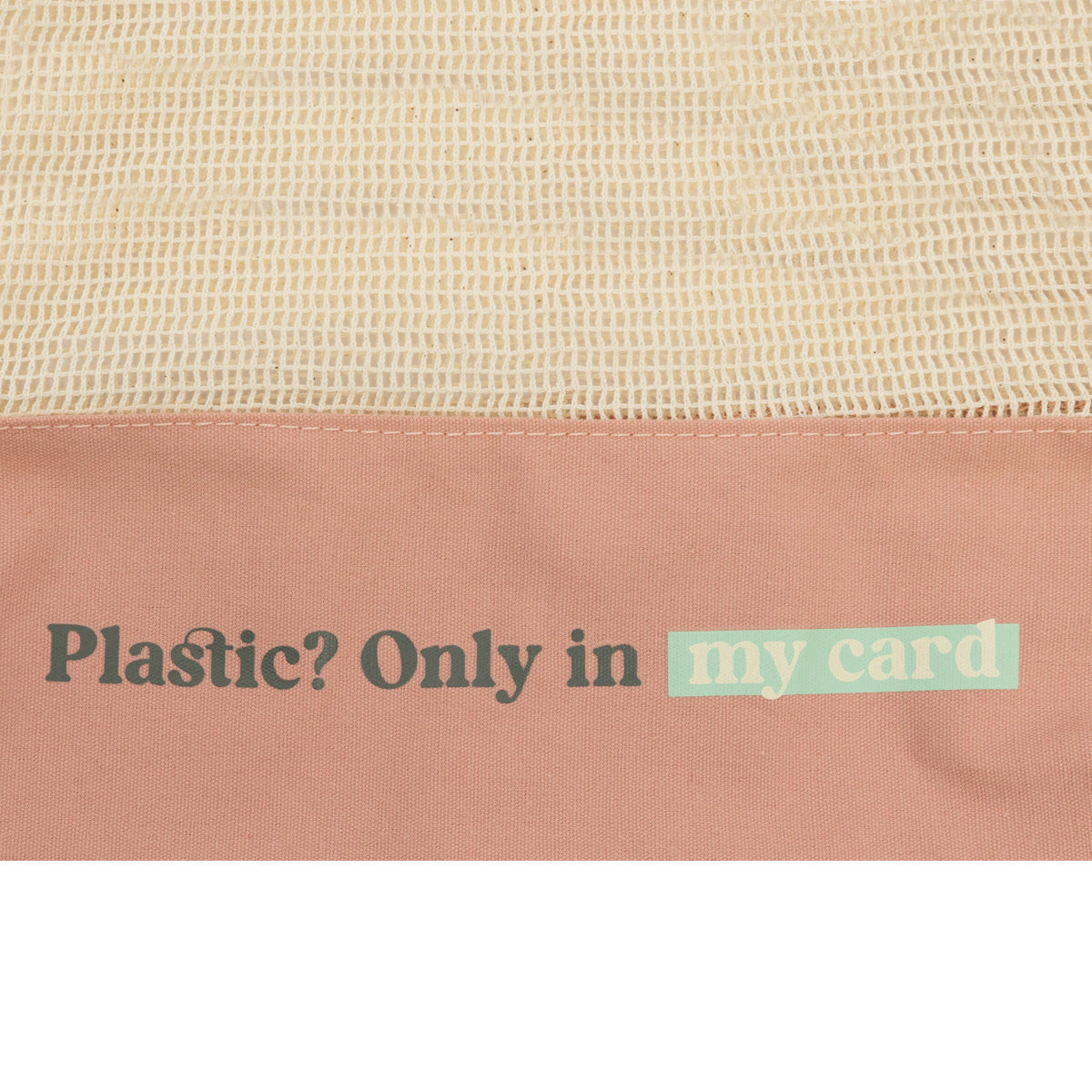Sac de courses pliable - Plastique ? Uniquement sur ma carte 