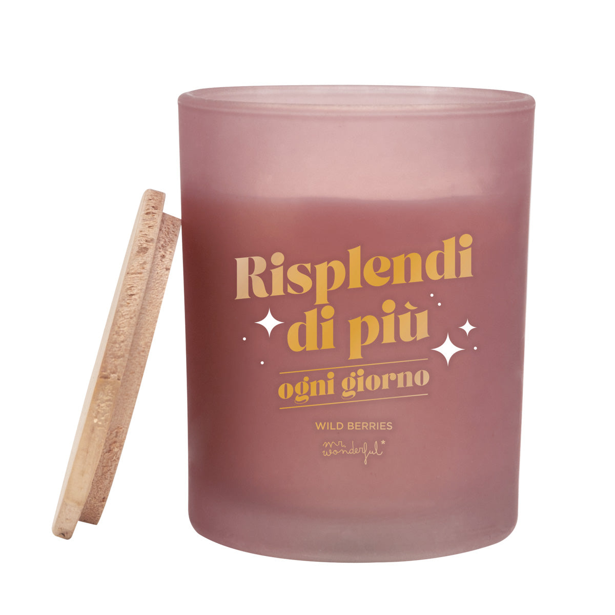 Candela profumata - Risplendi di più ogni giorno