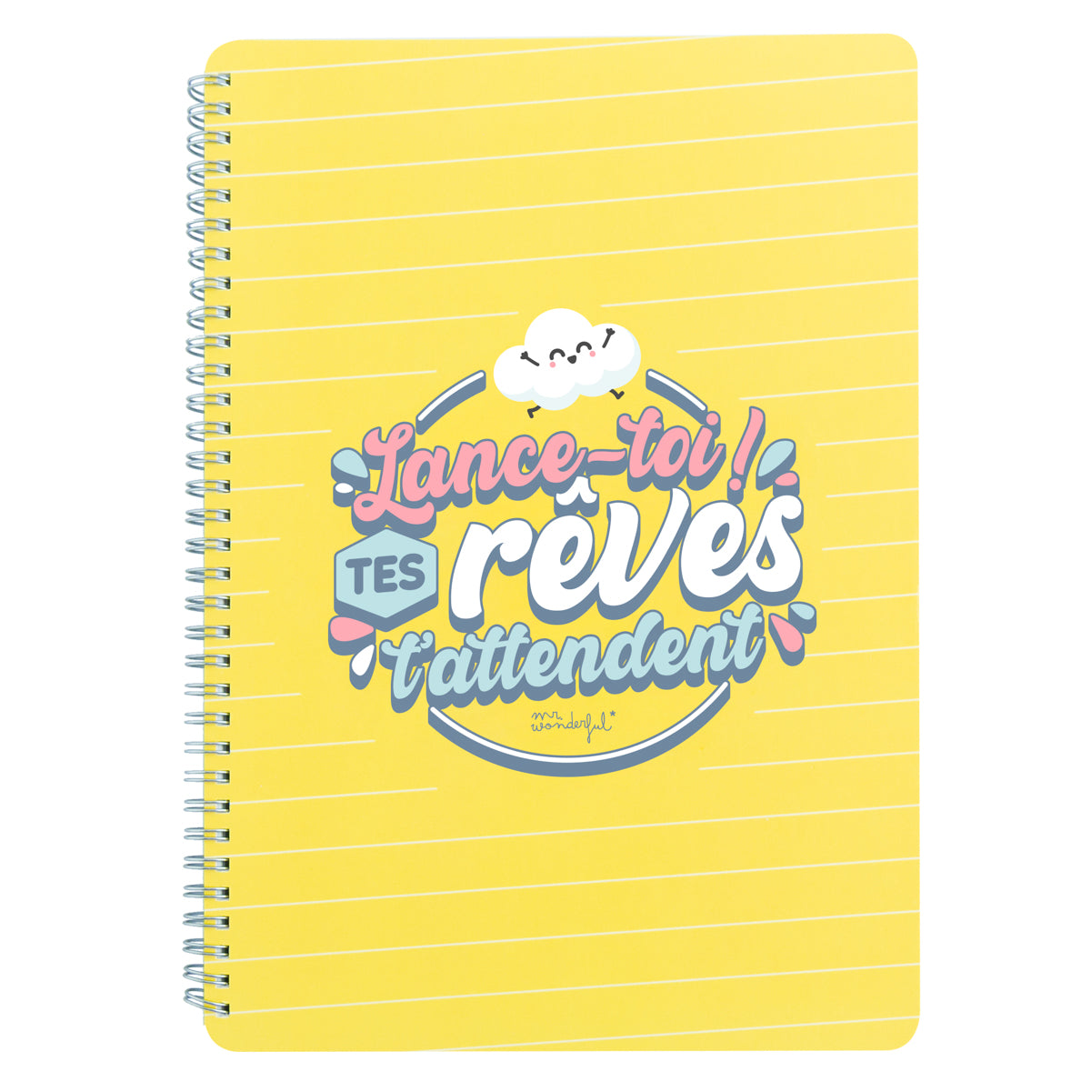 Cahier A4 - Lance-toi ! Tes rêves t’attendent