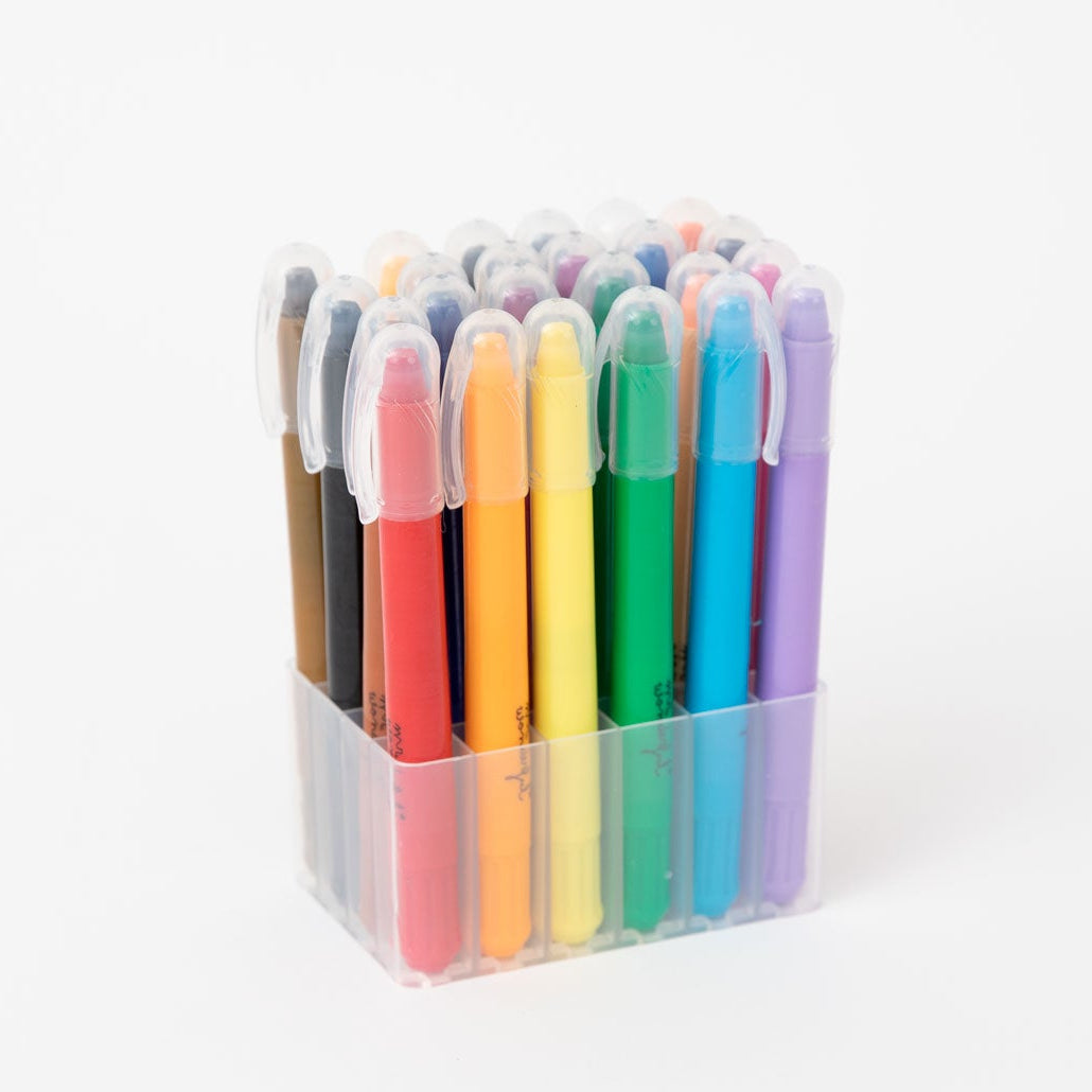 Coffret de 24 crayons de cire – Coloriez votre monde de joie 