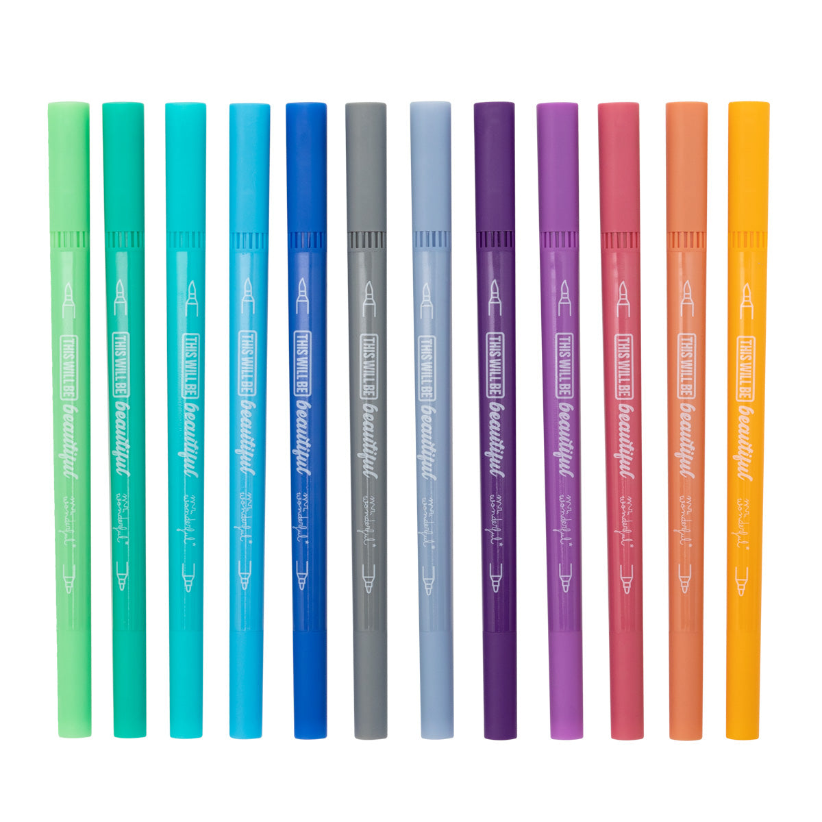 Set of lettering markers - This looks great!.