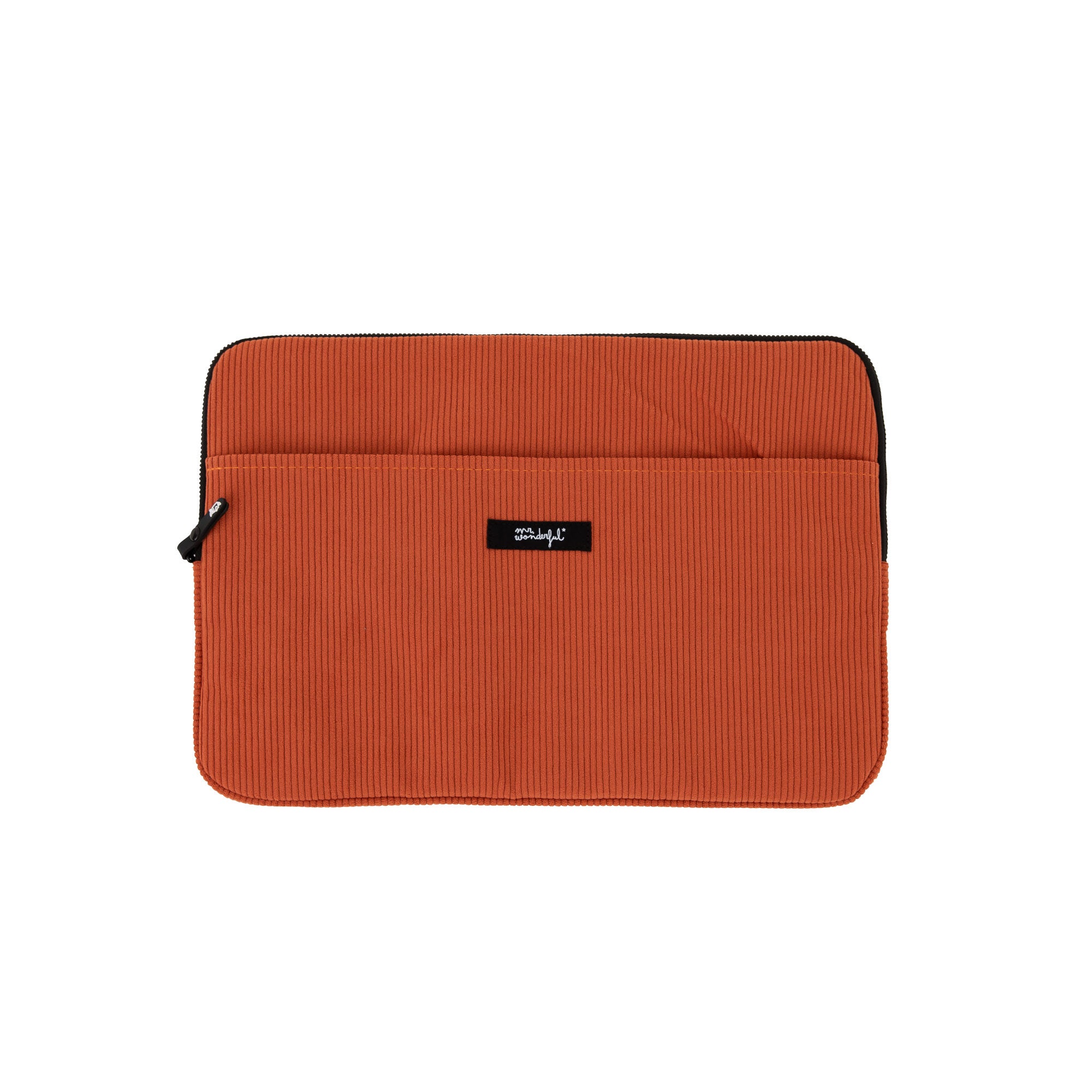 Funda de portátil 13-14" - Pana terracota | Mr.Wonderful