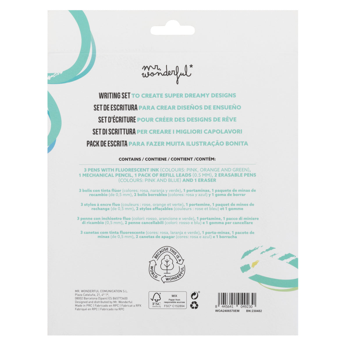 Coffret d'écriture pour créer des designs super rêveurs. 