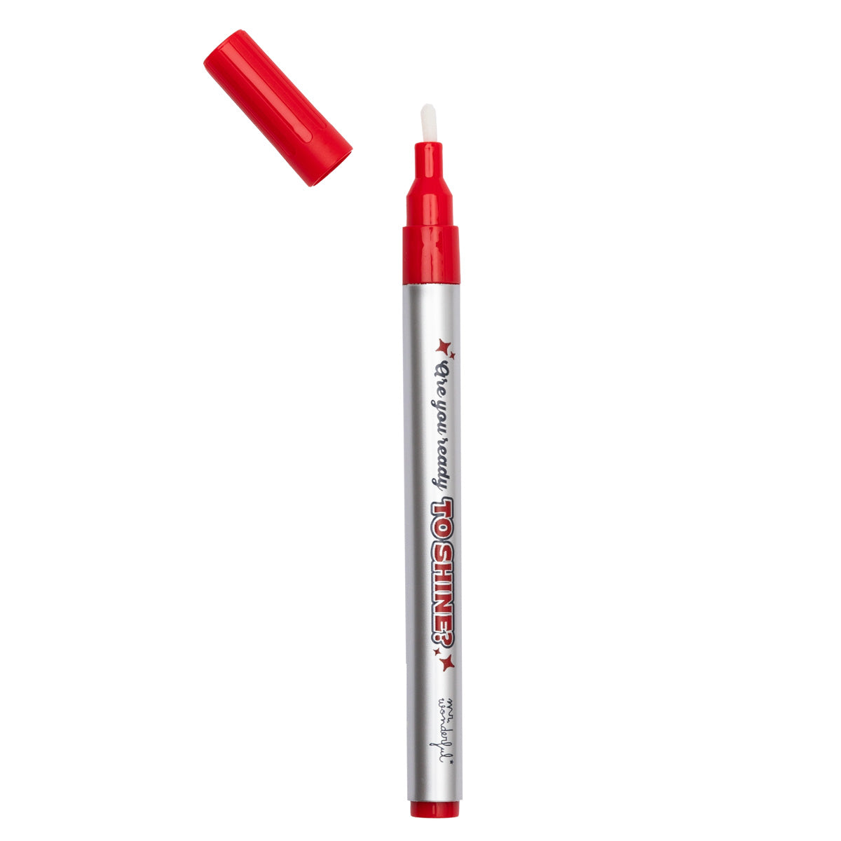 Metallic markers to add shine to any project.