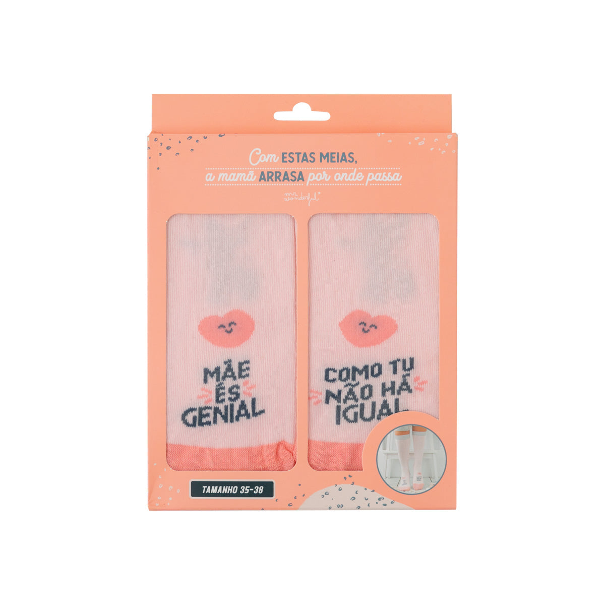 Meias 35-38 - Mãe, tu balaies partout où tu passes