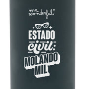 Bouteille - État civil : vraiment cool. 