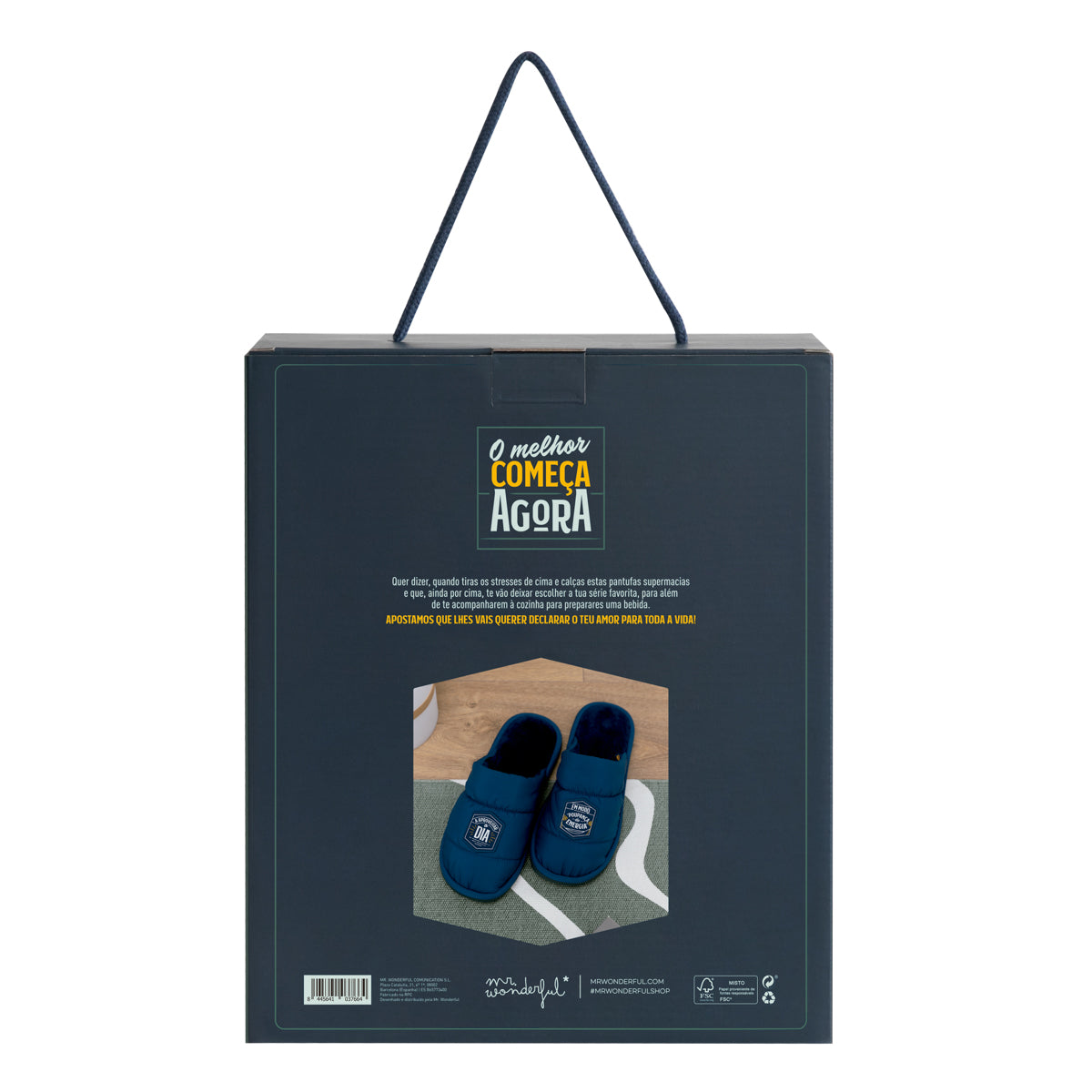 Chaussons T 44-46 - Profitez de la journée en mode « énergie boostée » 