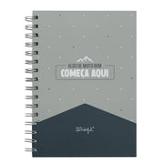 Caderno A5 - Algo de muito bom começa aqui