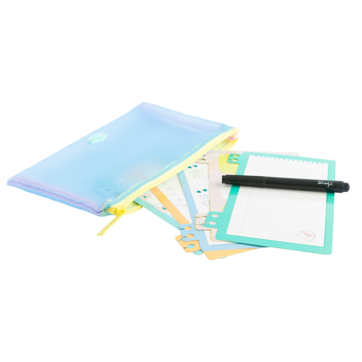 Pencil case with whiteboard sheets - Never stop dreaming