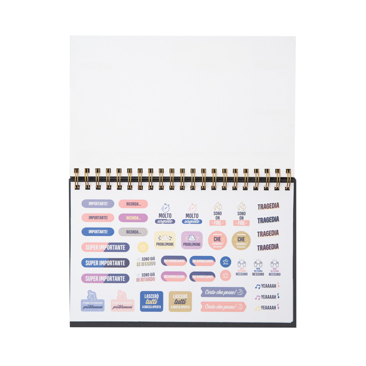 Planner settimanale - Comincia sognandolo