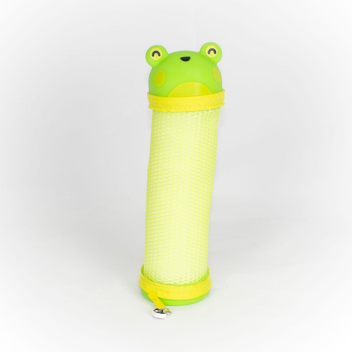 Estuche infantil escolar de silicona con rejilla - Rana Mr. Wonderful