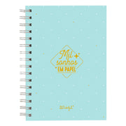 Caderno A5 - Mil sonhos em papel