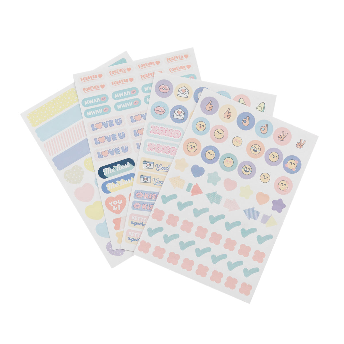 Set de libro rellenable amor + 2 bolis con forma d