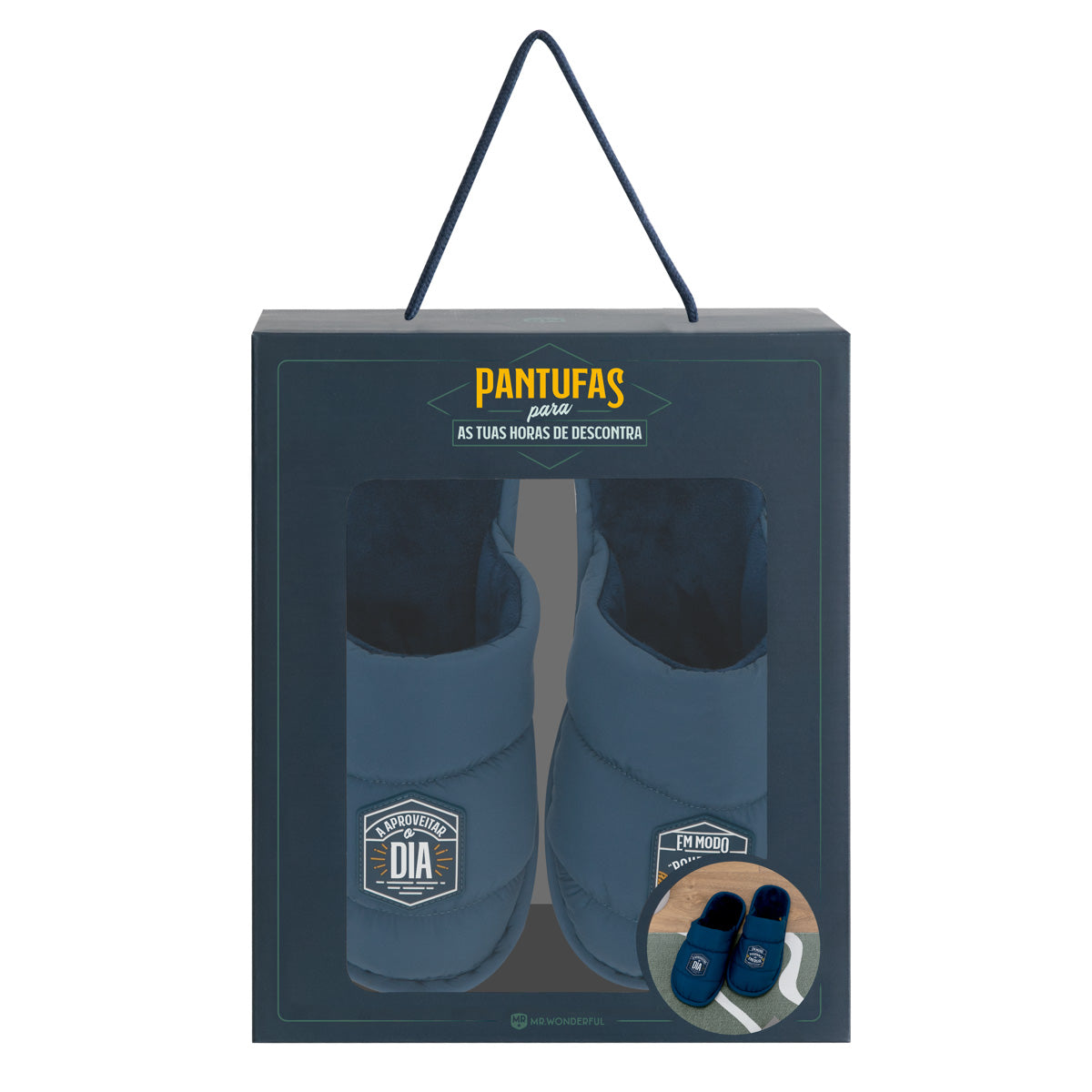 Pantufas T 44-46 - A aproveitar o dia em modo “poupança de energia”