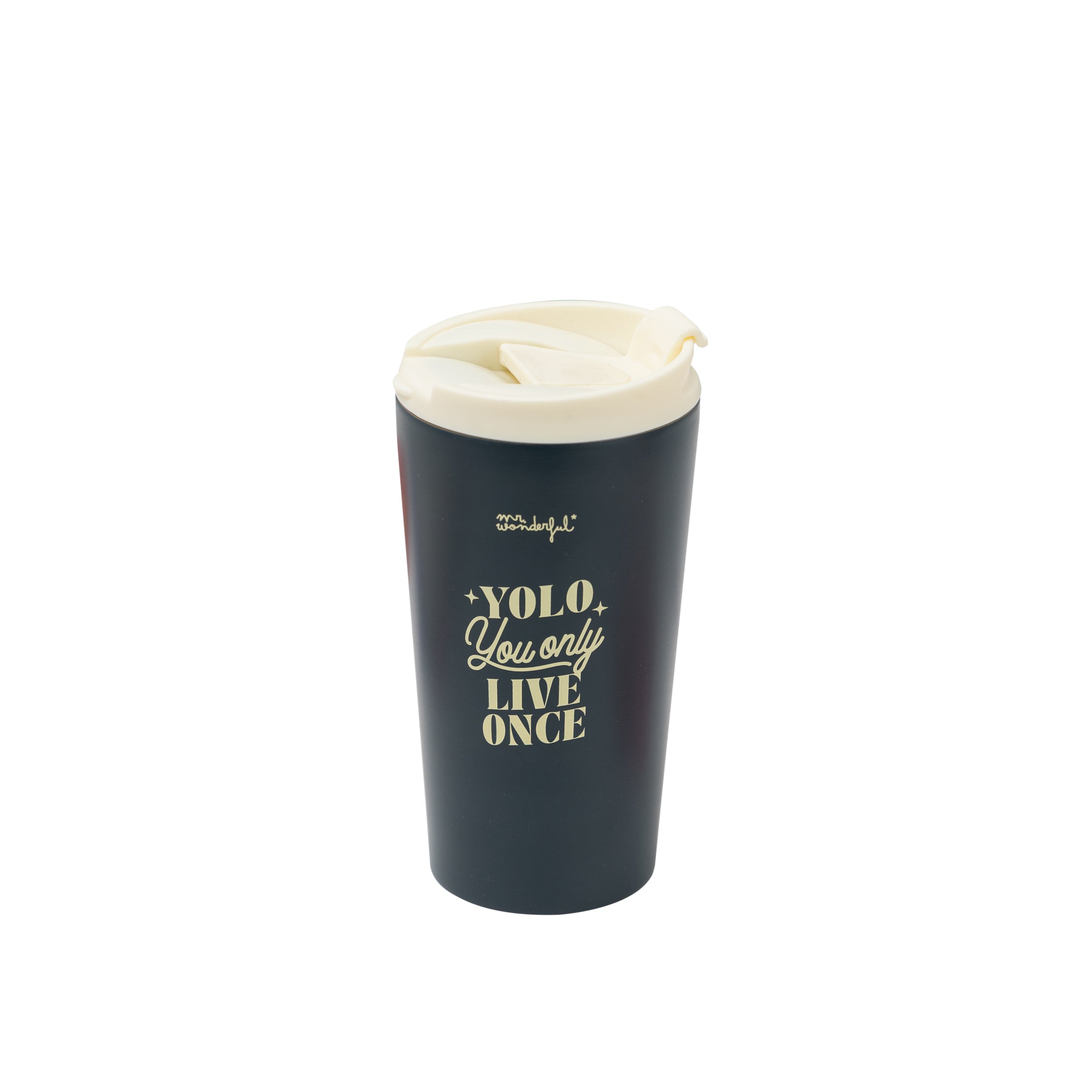 Taza take away térmica - You only live once.