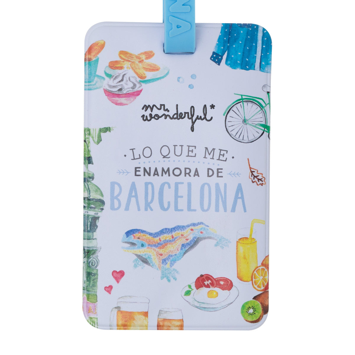 Luggage tag - Barcelona.