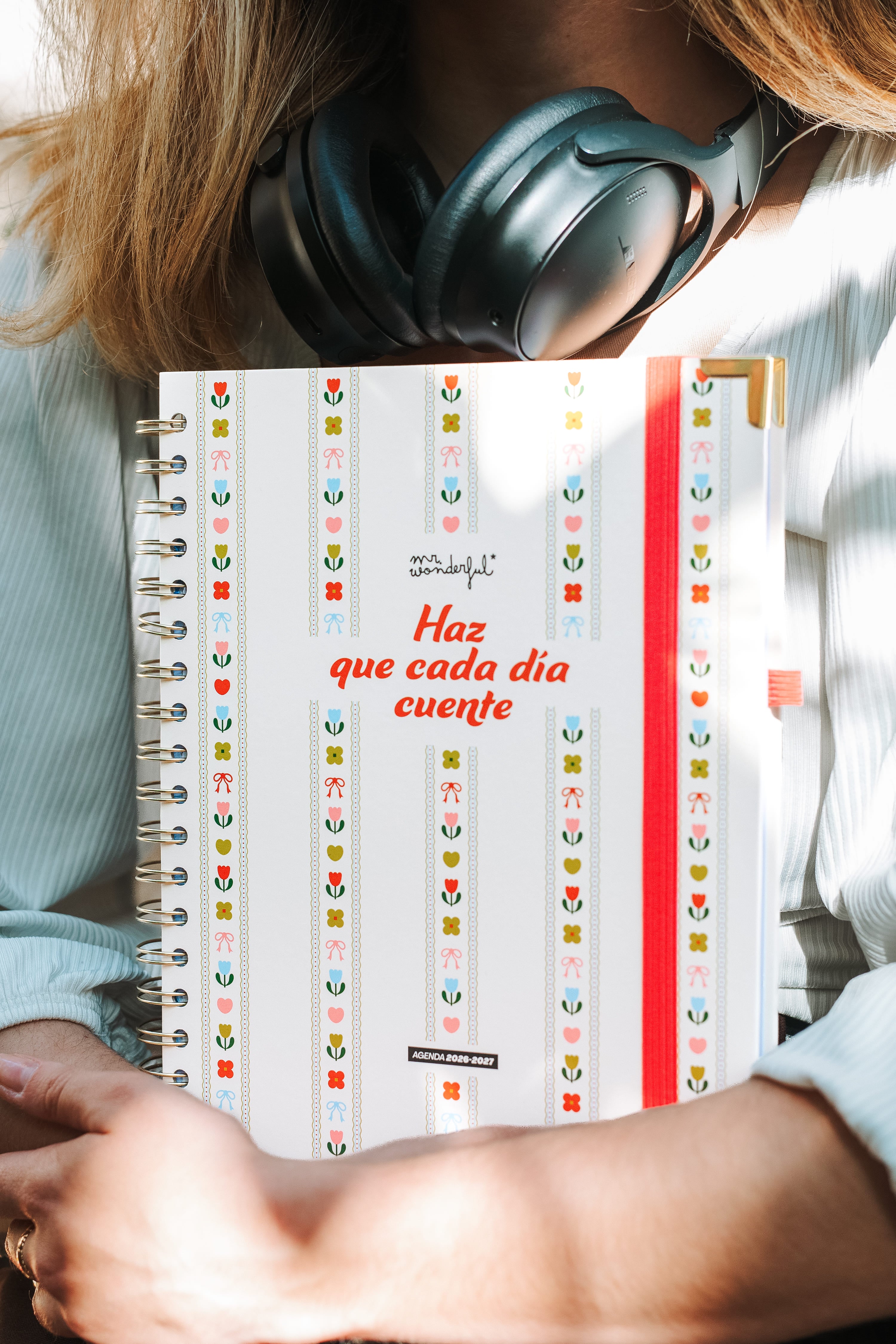 Agenda Office Mr. Wonderful 2026-27 Semanal Extragrande - Haz que cada día cuente