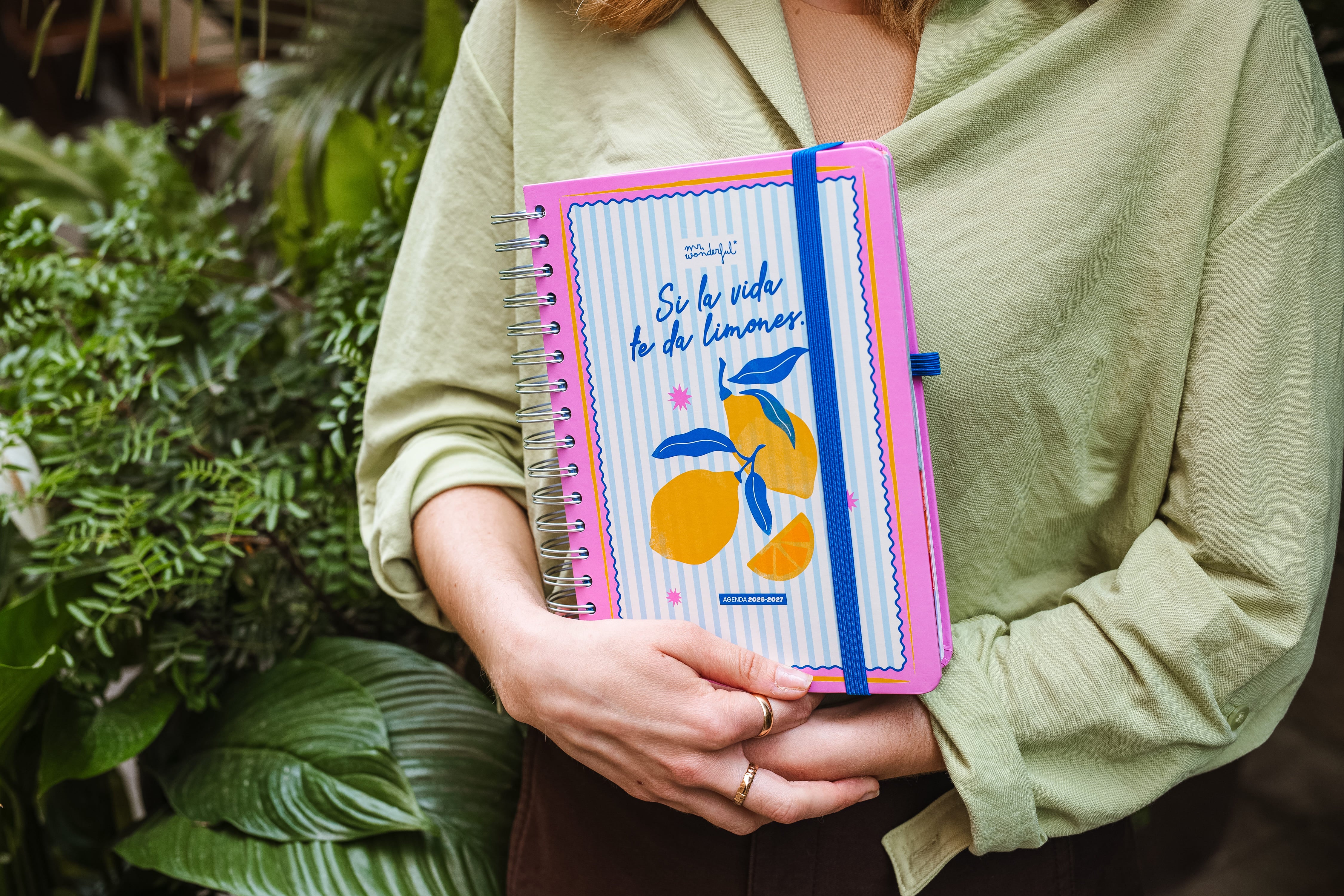 Agenda Mr. Wonderful 2026-27 Diaria - Si la vida te da limones…
