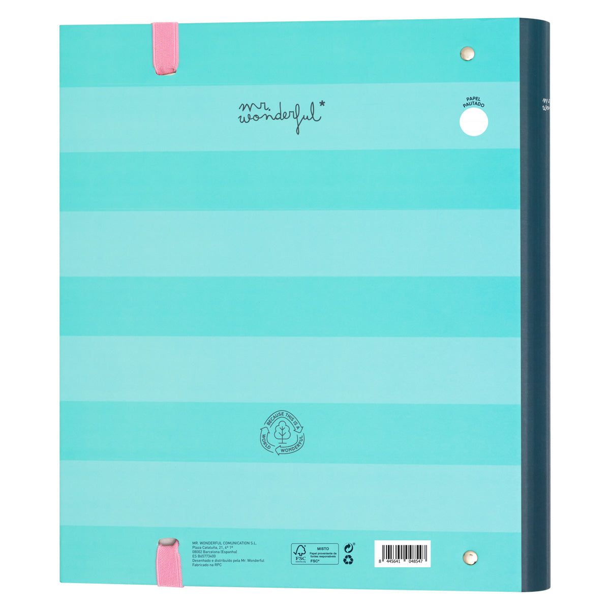 Dossier com argolas e folhas Wonder - Sonhando e criando