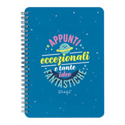 Caderno A5 - Appunti eccezionali e tantas ideias fantásticas 