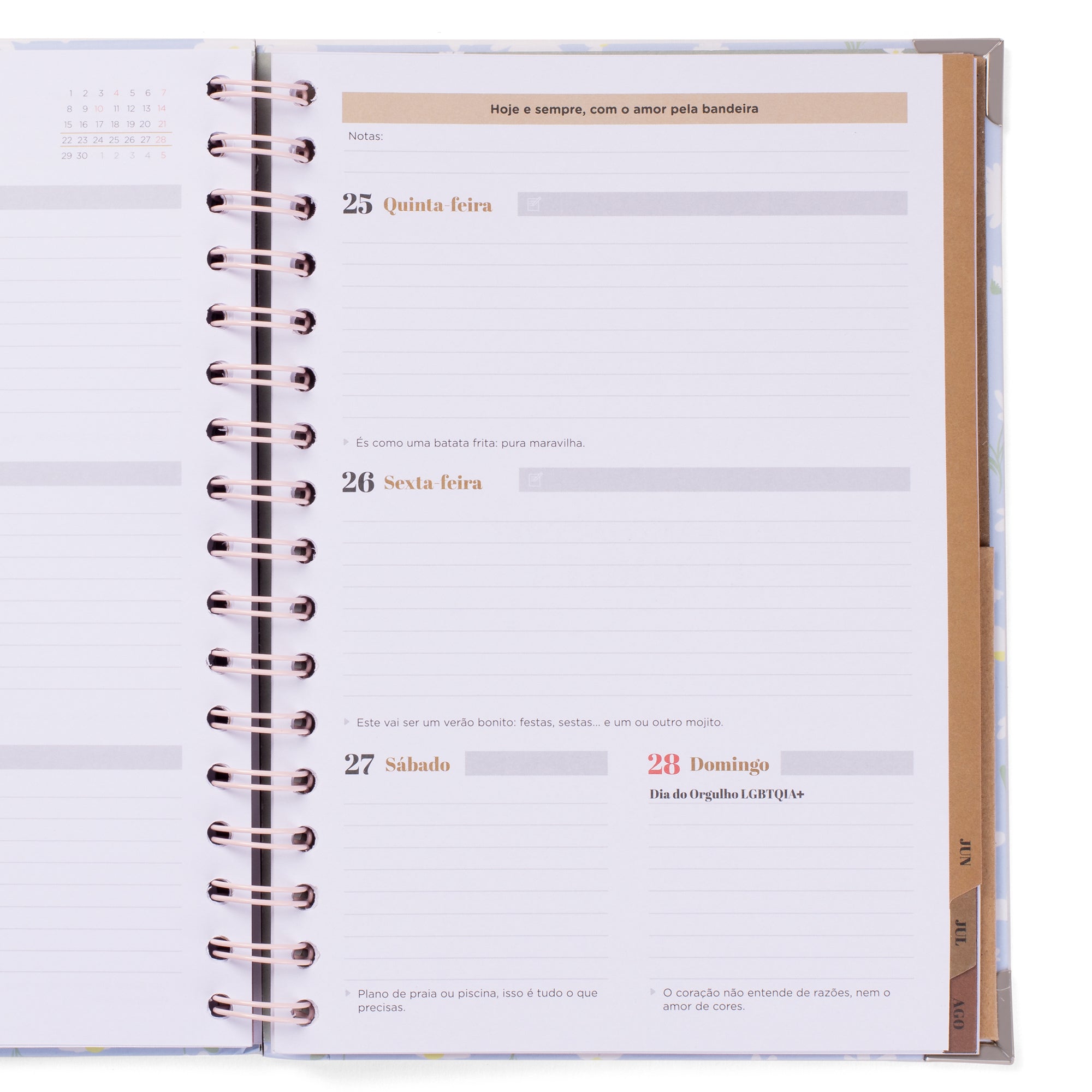 Agenda Office 2025-26 Semanal - Era uma vez... a minha vida!