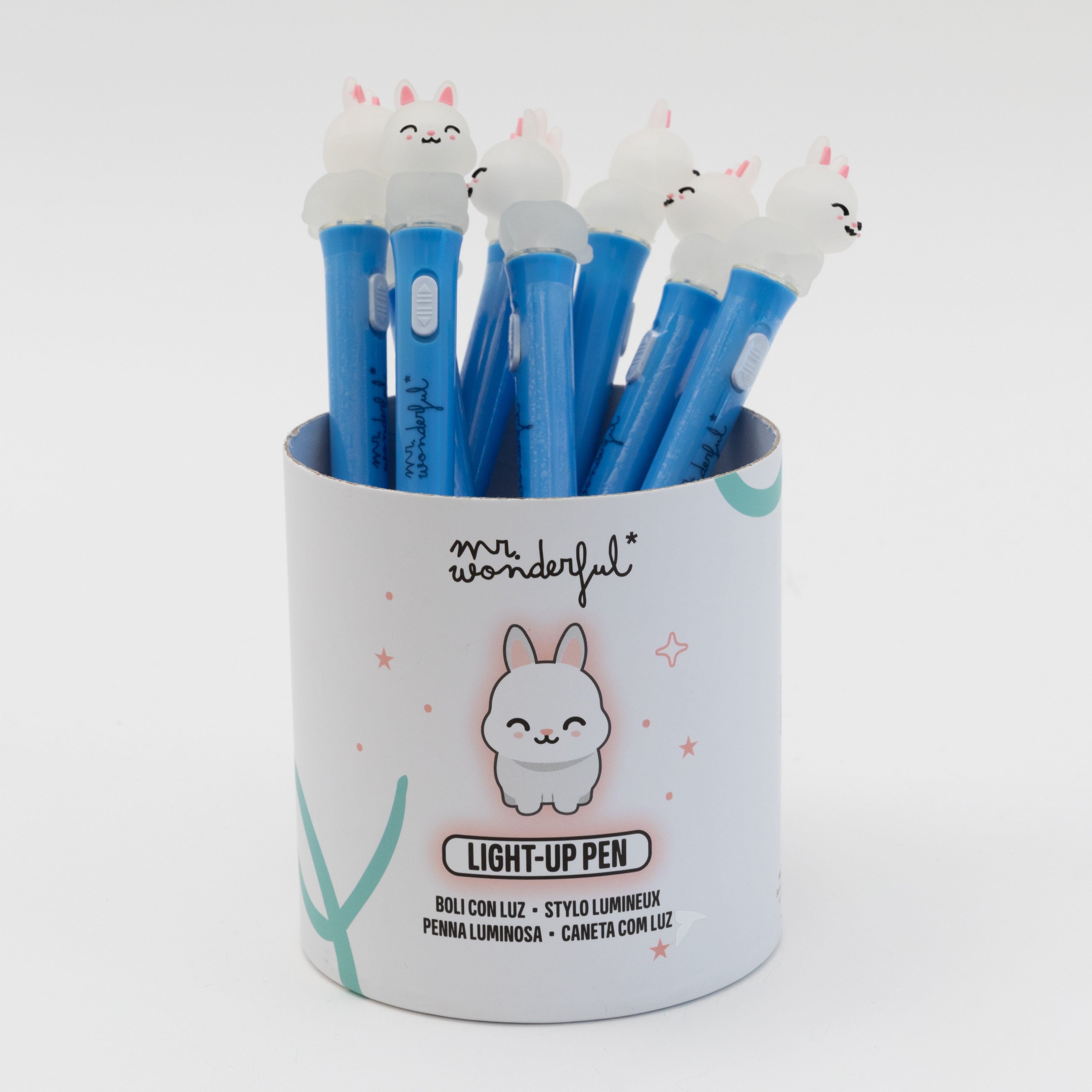 Stylo lumineux - Lapin. 