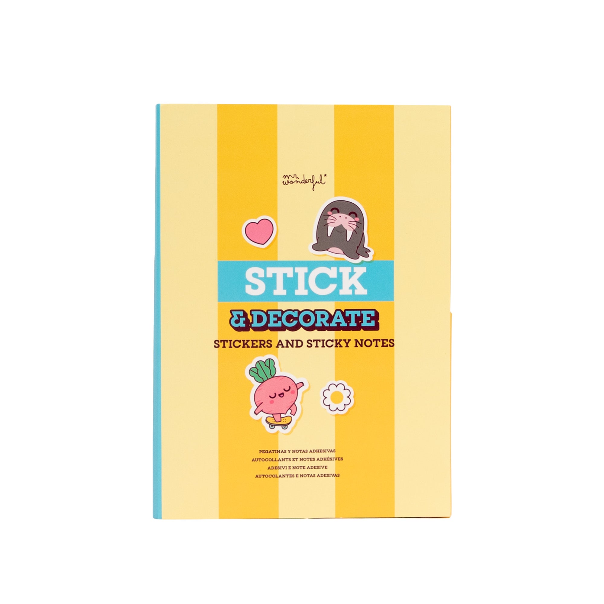 Pegatinas y notas adhesivas - Stick and decorate | Mr.Wonderful