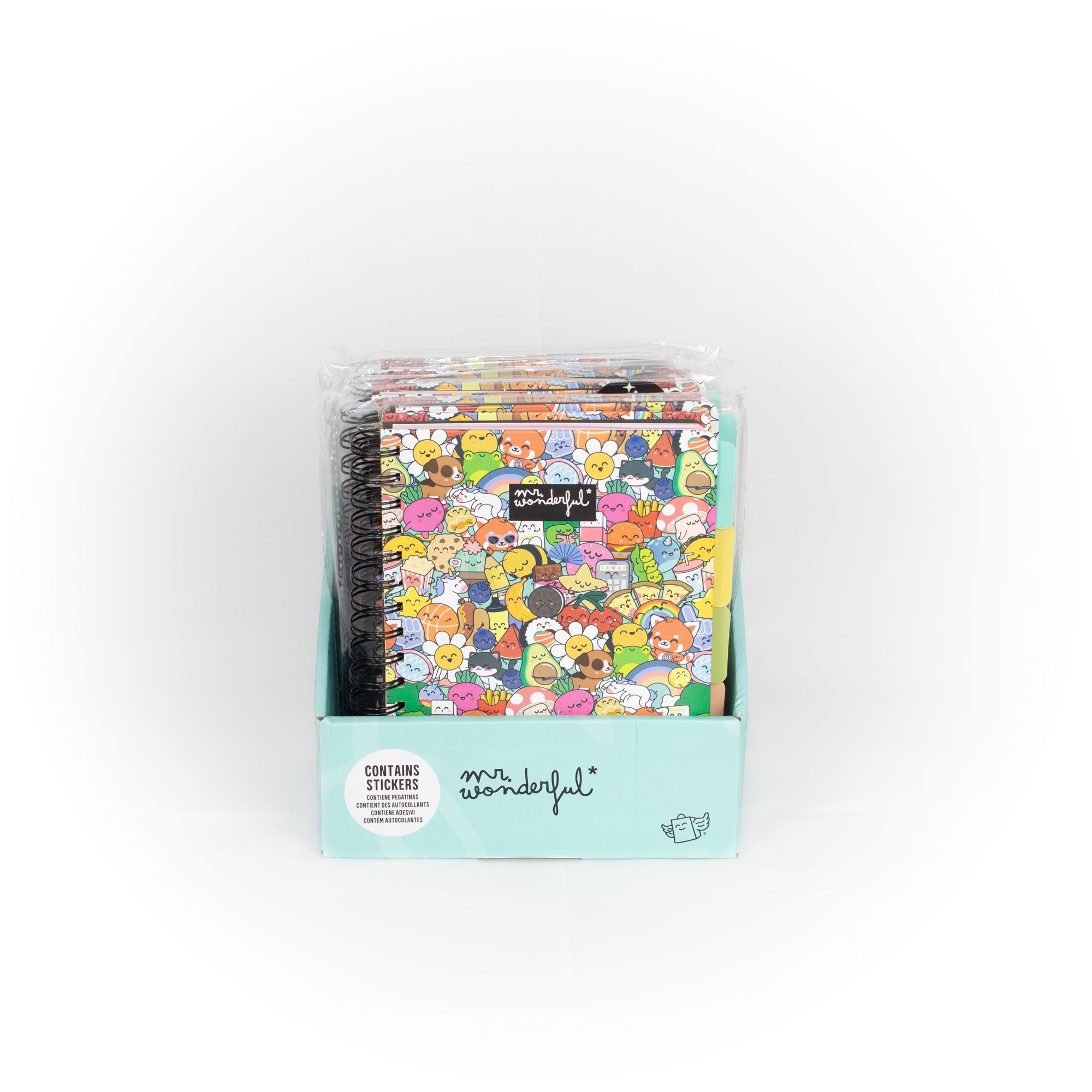 Libreta A5 con espiral - Wonder characters