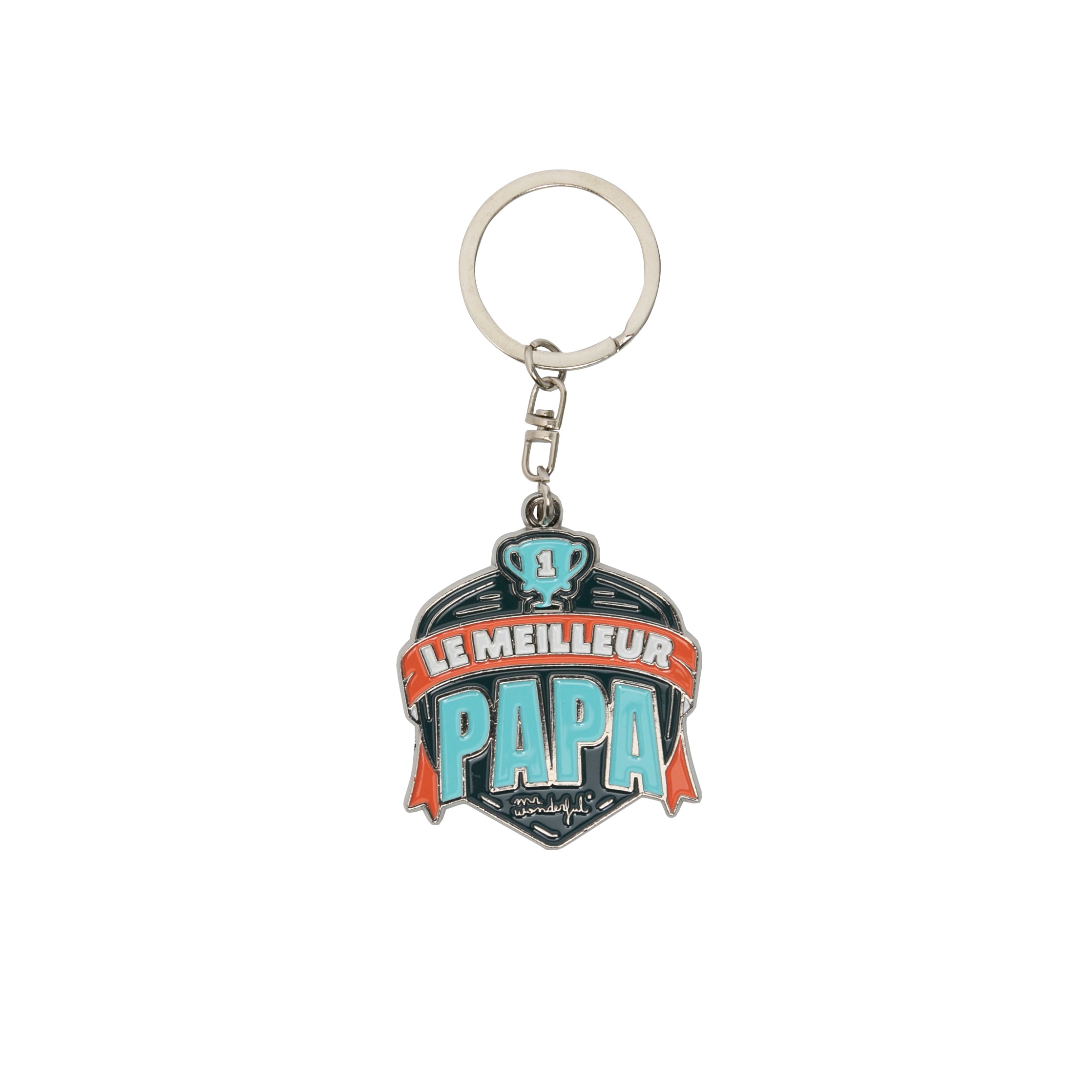 Cartão com teclas - Je t'aime ao l'infini et au-delà, car tu és le meilleur papa 