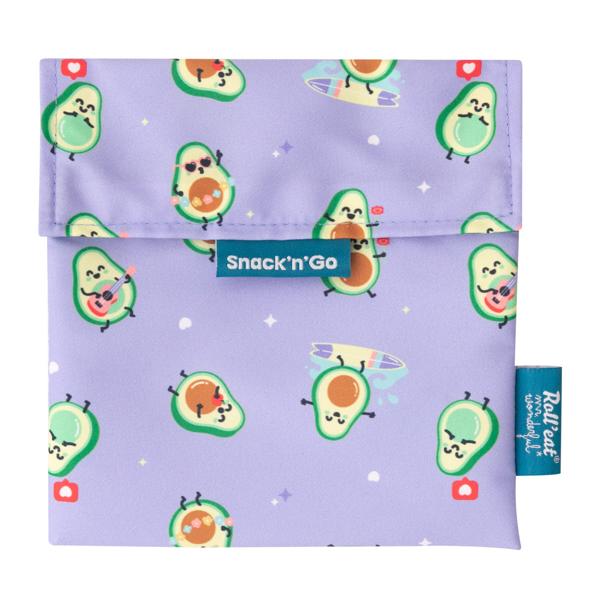Porta snack Roll Eat x Mr. Wonderful - Aguacates