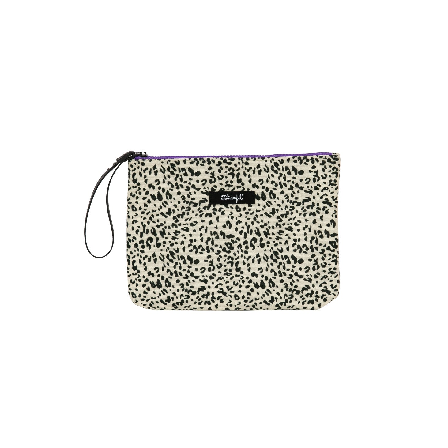 Wristlet - Animal print polka dots