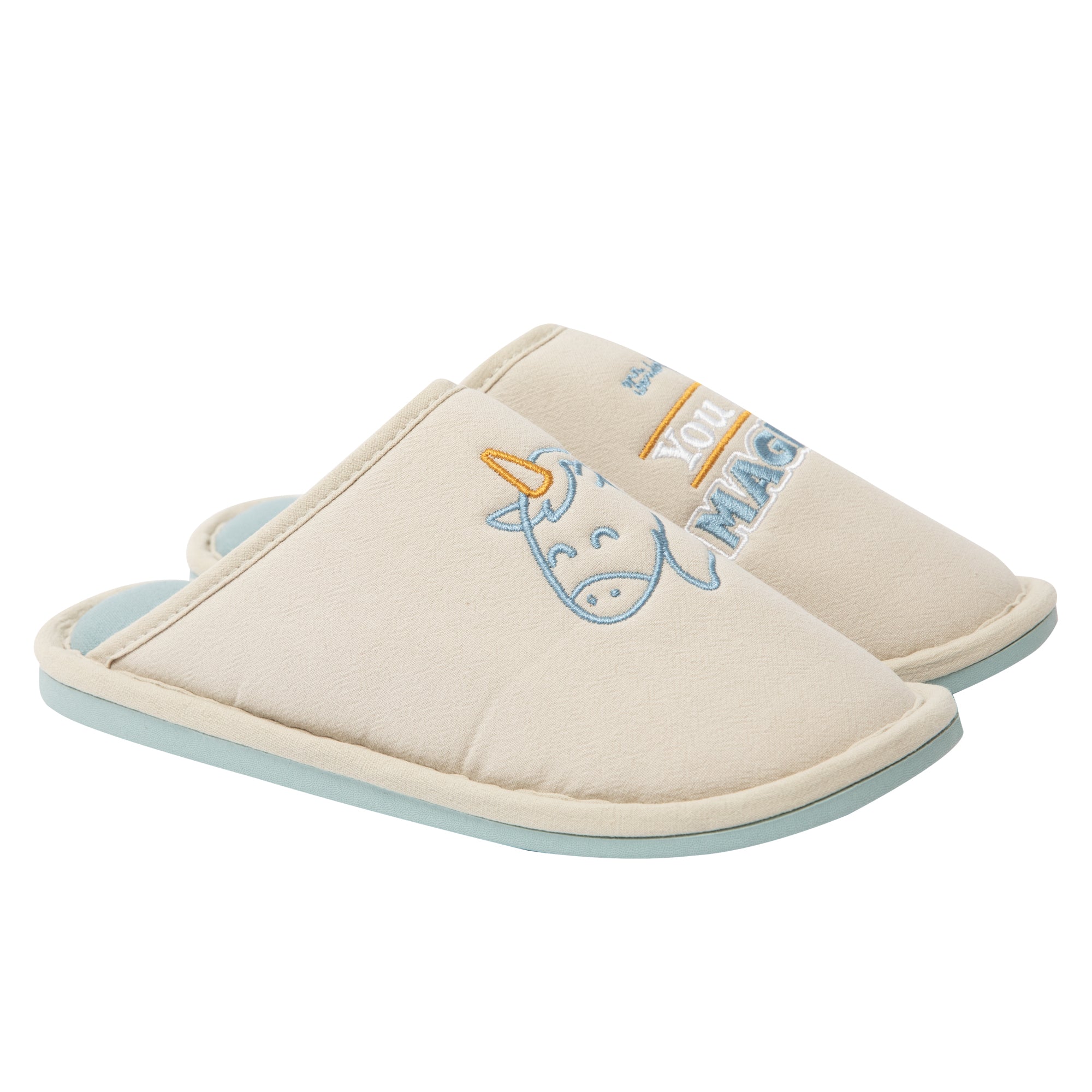 Chaussons taille 36-38 Licorne - Tu es magique.
