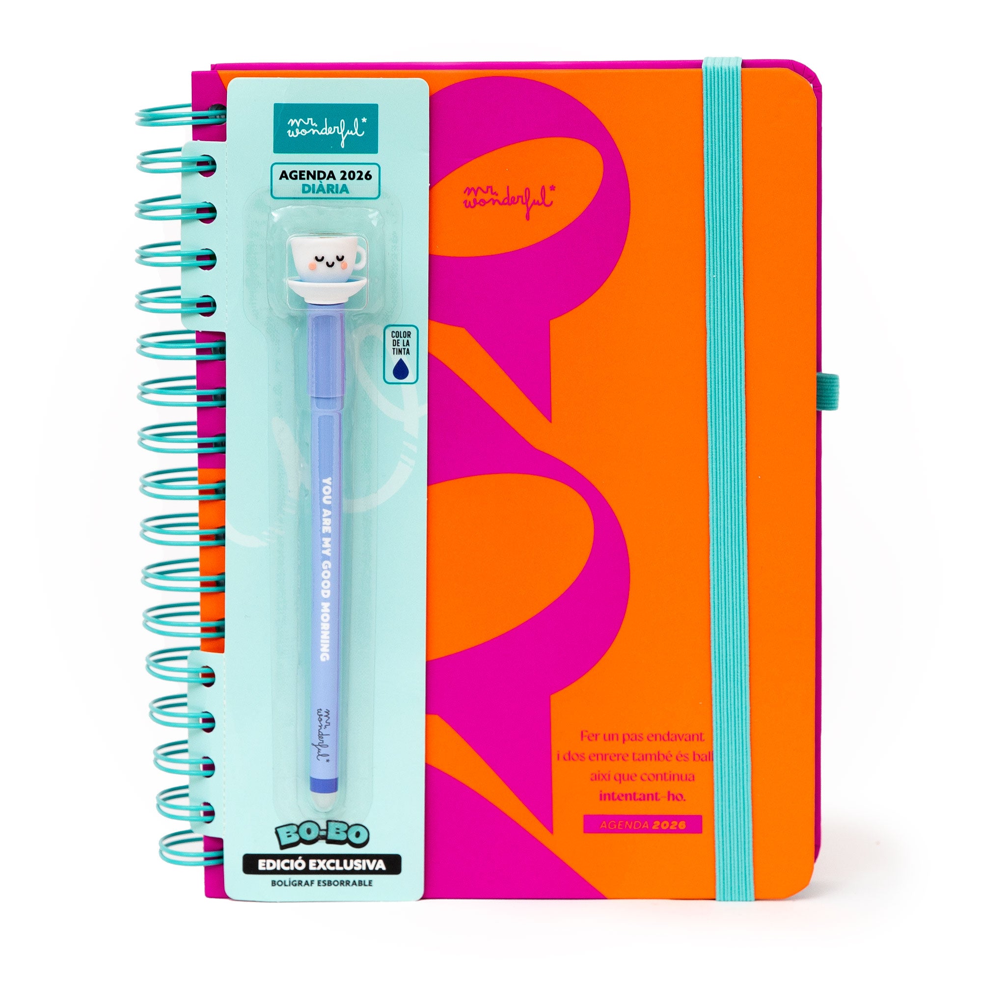 Agenda Wonder 2026 Diària - Continua intentant-ho | Mr.Wonderful