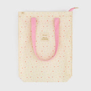 Tote bag multicoloured polka dots - Hello, sunshine!
