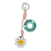 Portachiavi con messaggio in italiano Mr. Wonderful - Buone vibrazioni