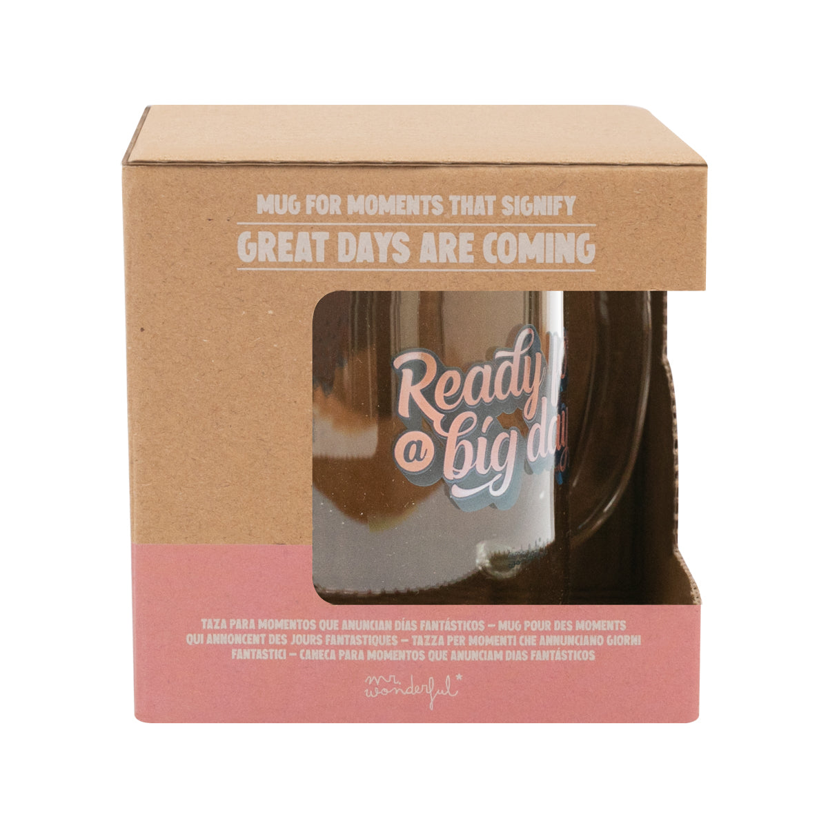 Taza - Ready for a big day