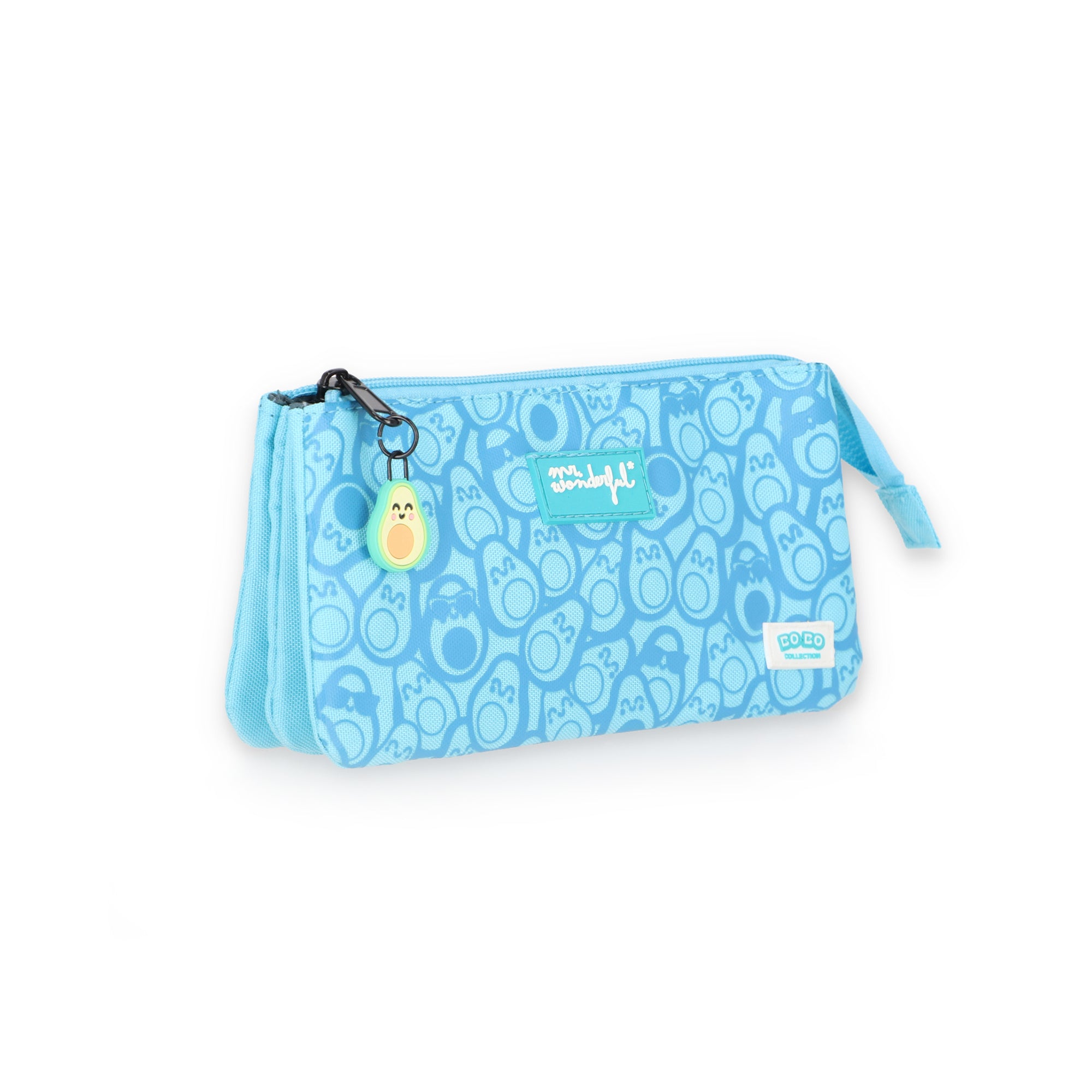 Estuche triple Bo-Bo Aguacate