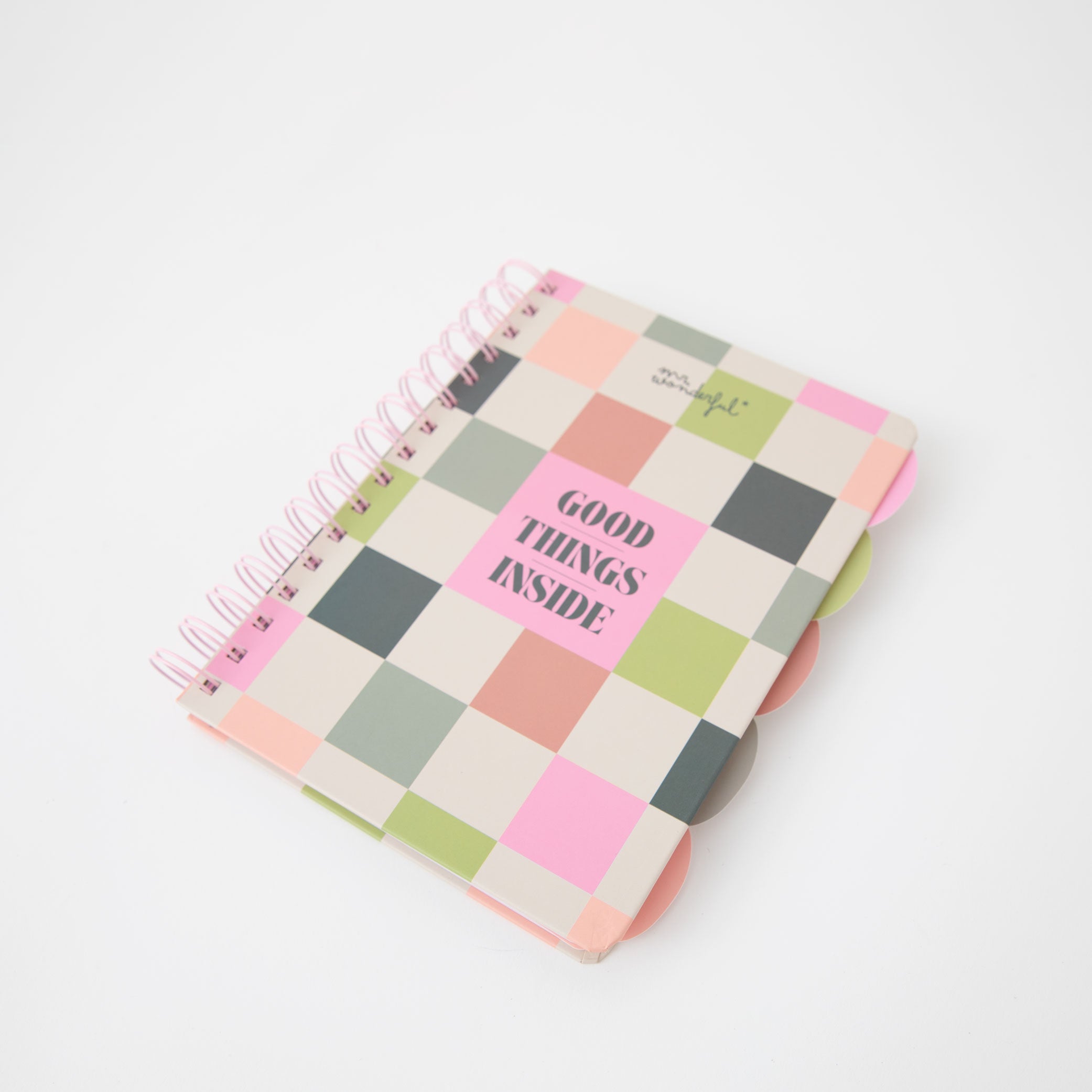 Libreta A5 con separadores - Good things inside
