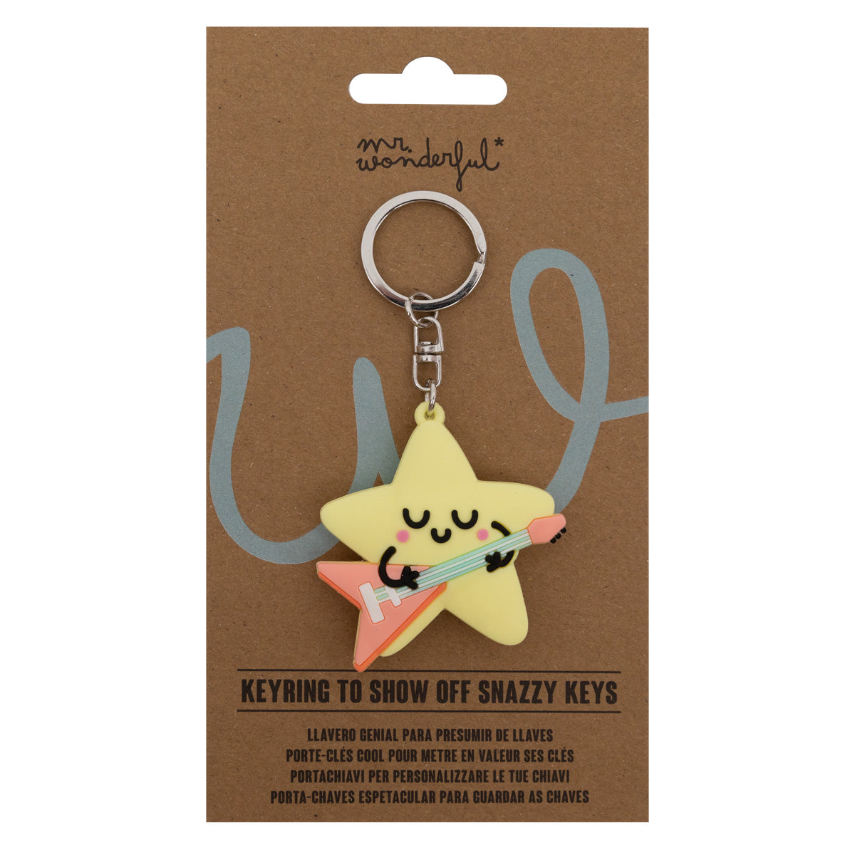 Keyring - Rock star