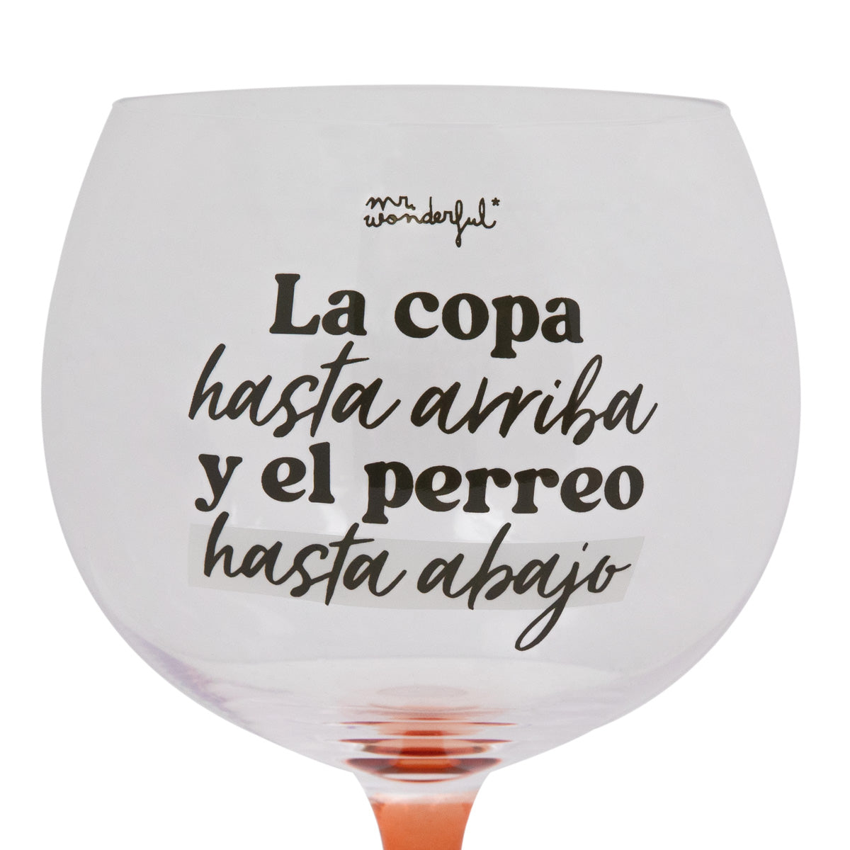 Copa de balón - La copa hasta arriba y el perreo hasta abajo