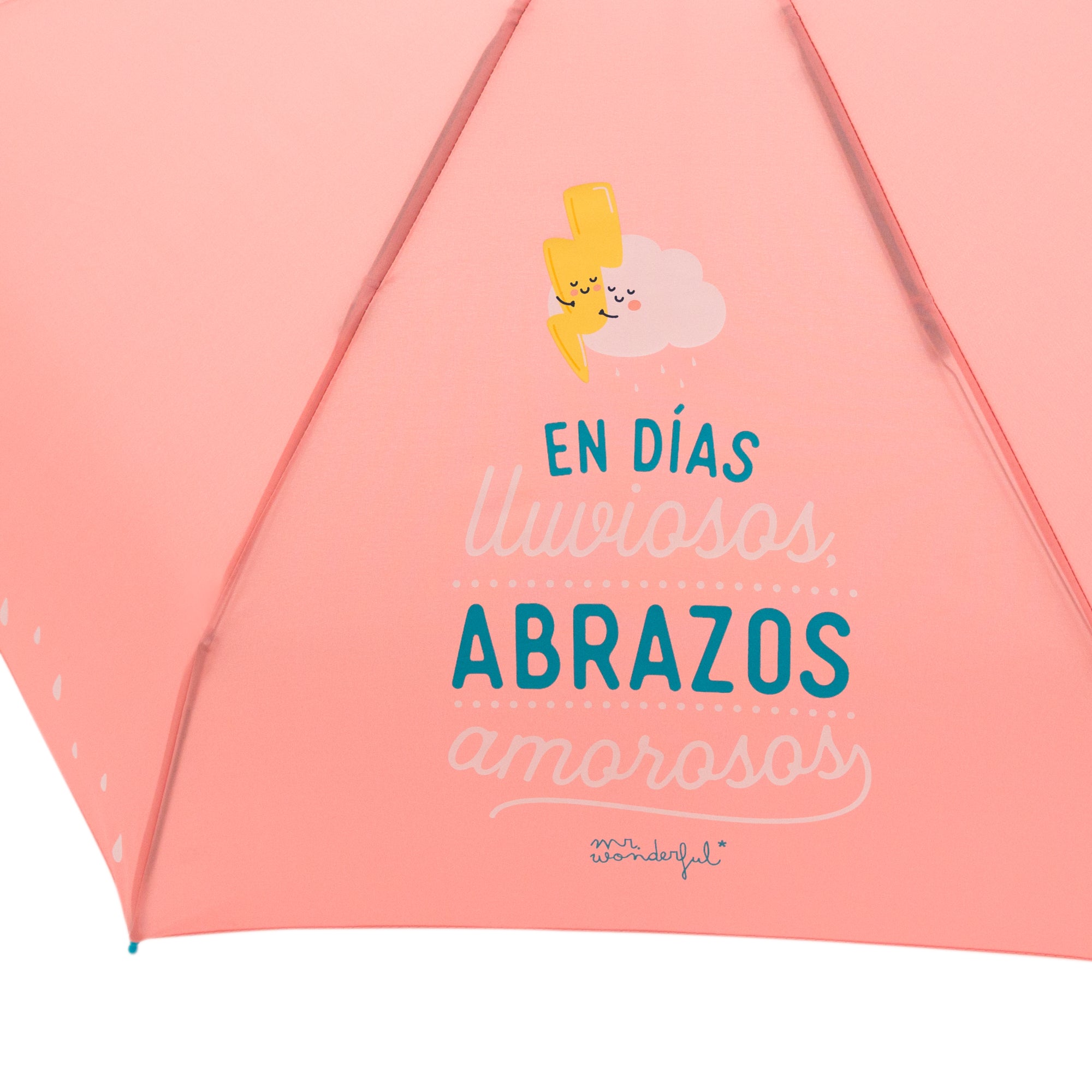 Petit parapluie - Les jours de pluie, des câlins...