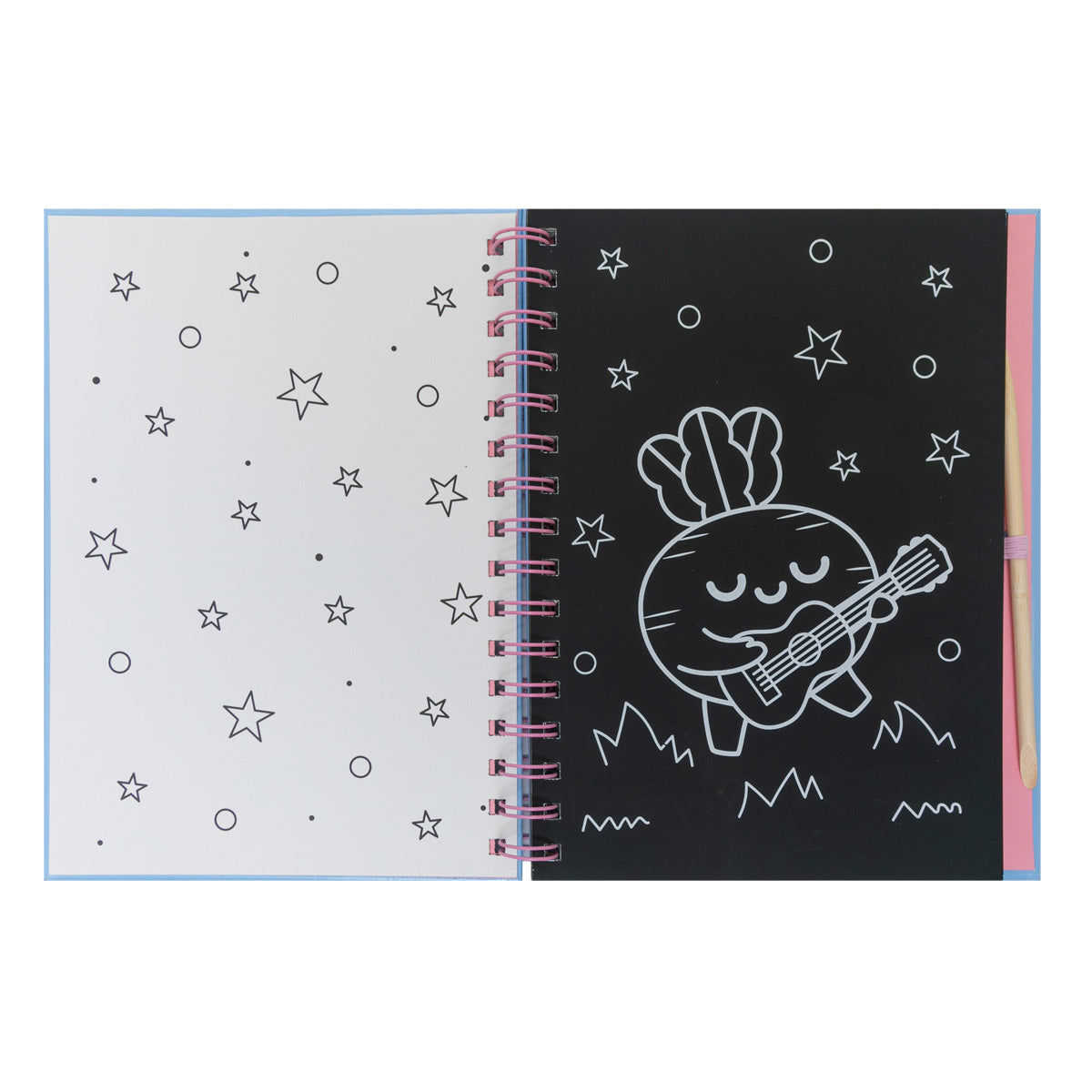 Livre de coloriage magique - Grattez, concevez et coloriez, ce sera hyper amusant ! 