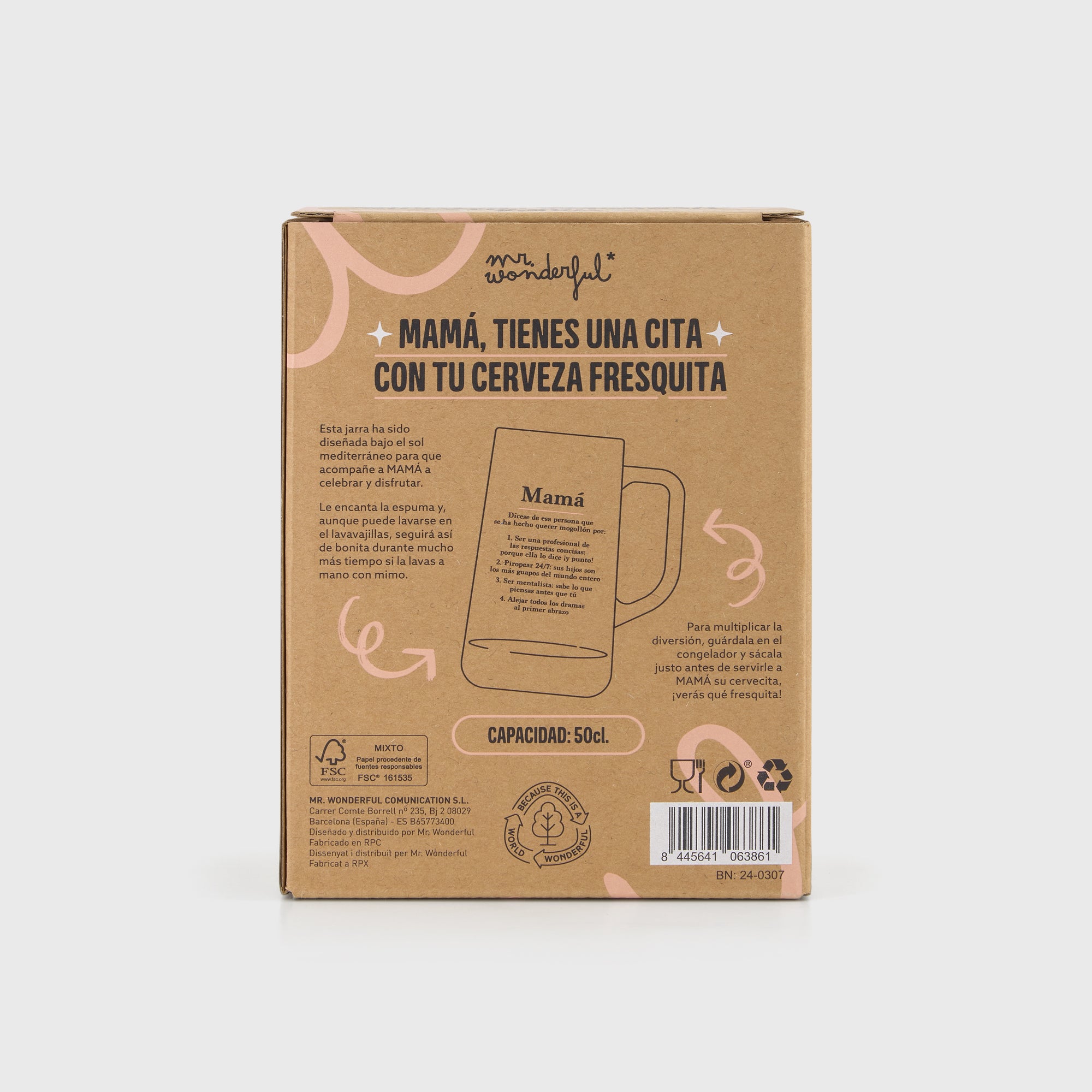 Jarra de cerveza - Definición "Mamá"